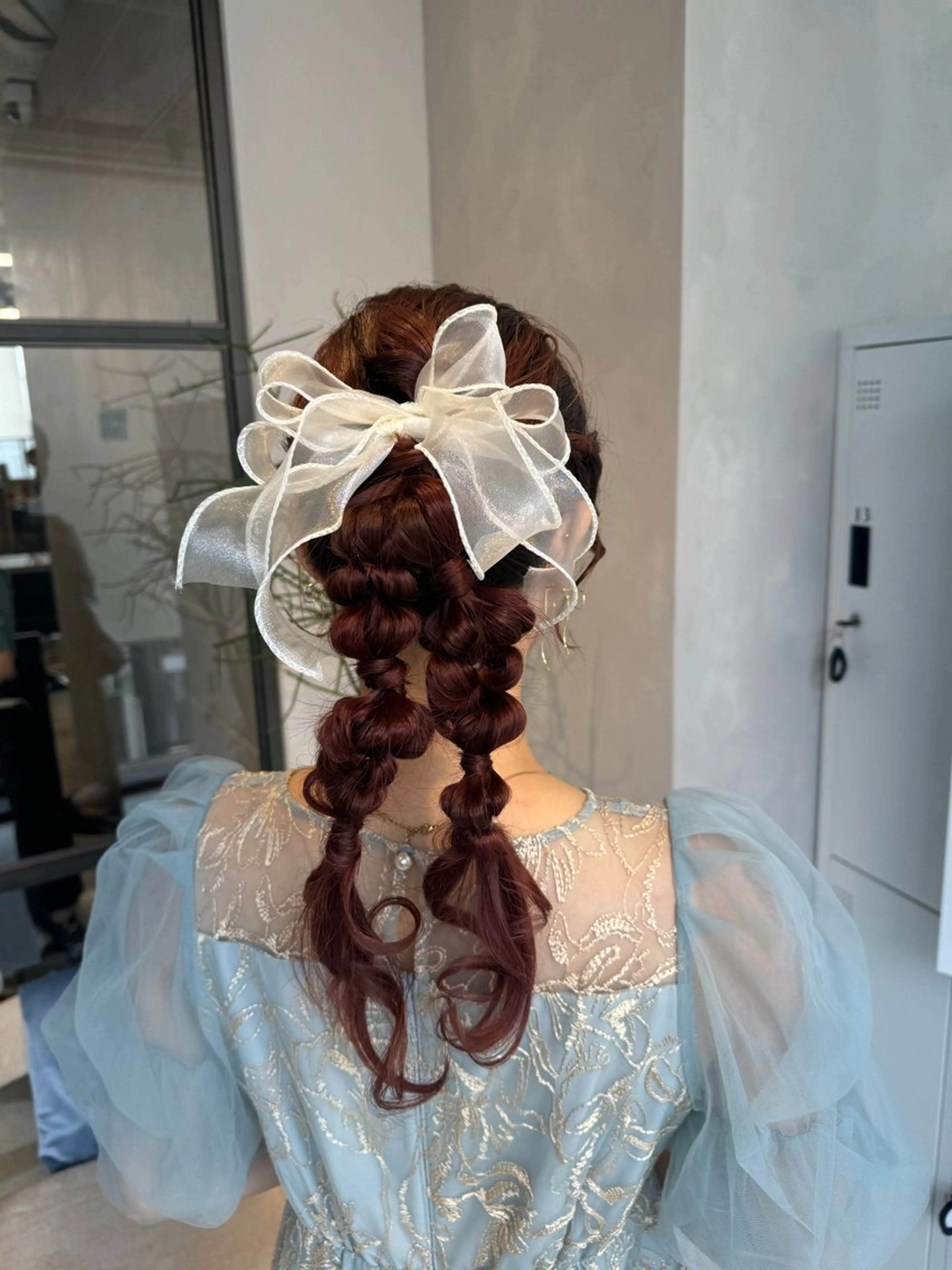 ヘアアレンジ 透明感カラー✨艶髪 制作🌱山根あゆみのヘアスタイル