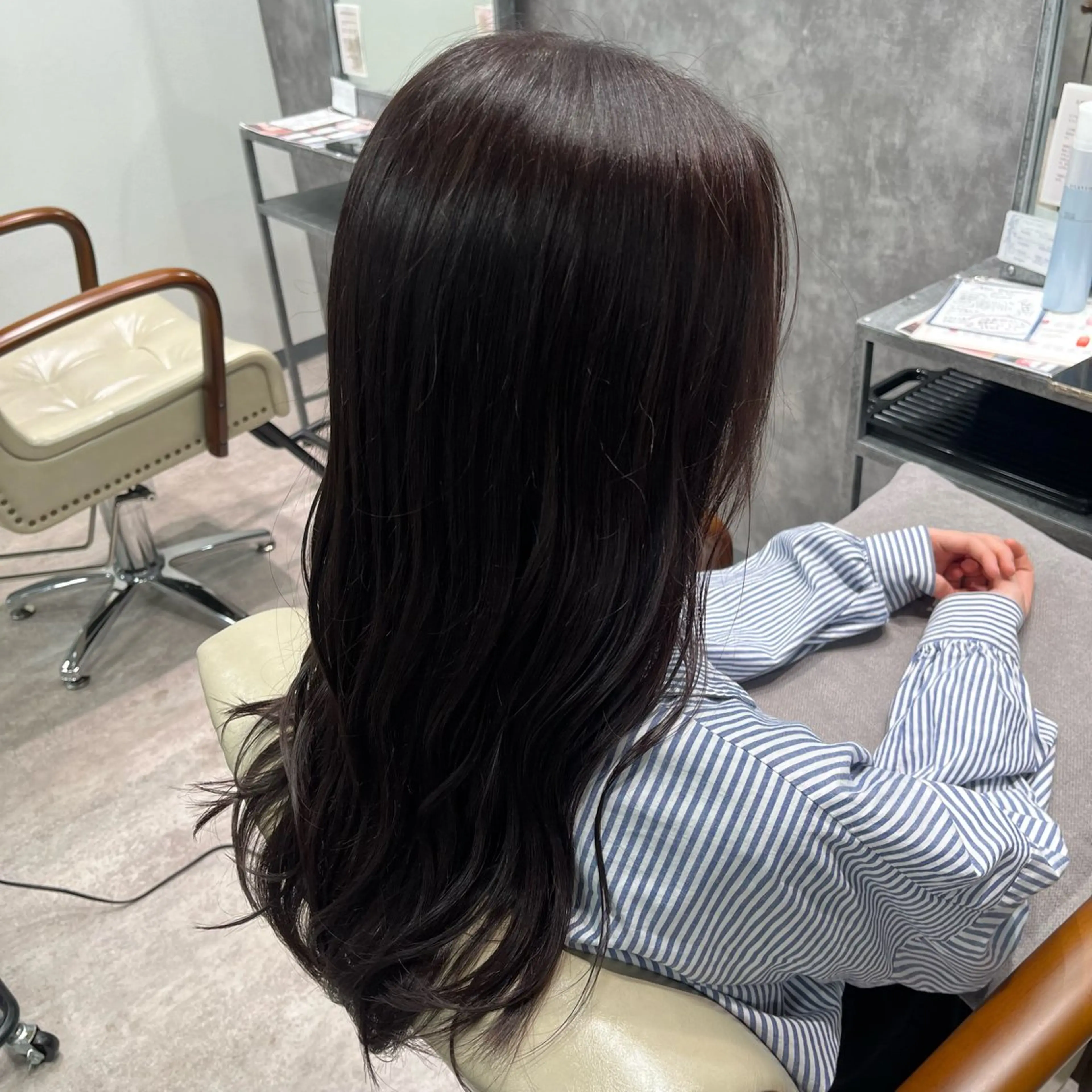 ロング カラー 勝 瑞貴のヘアスタイル