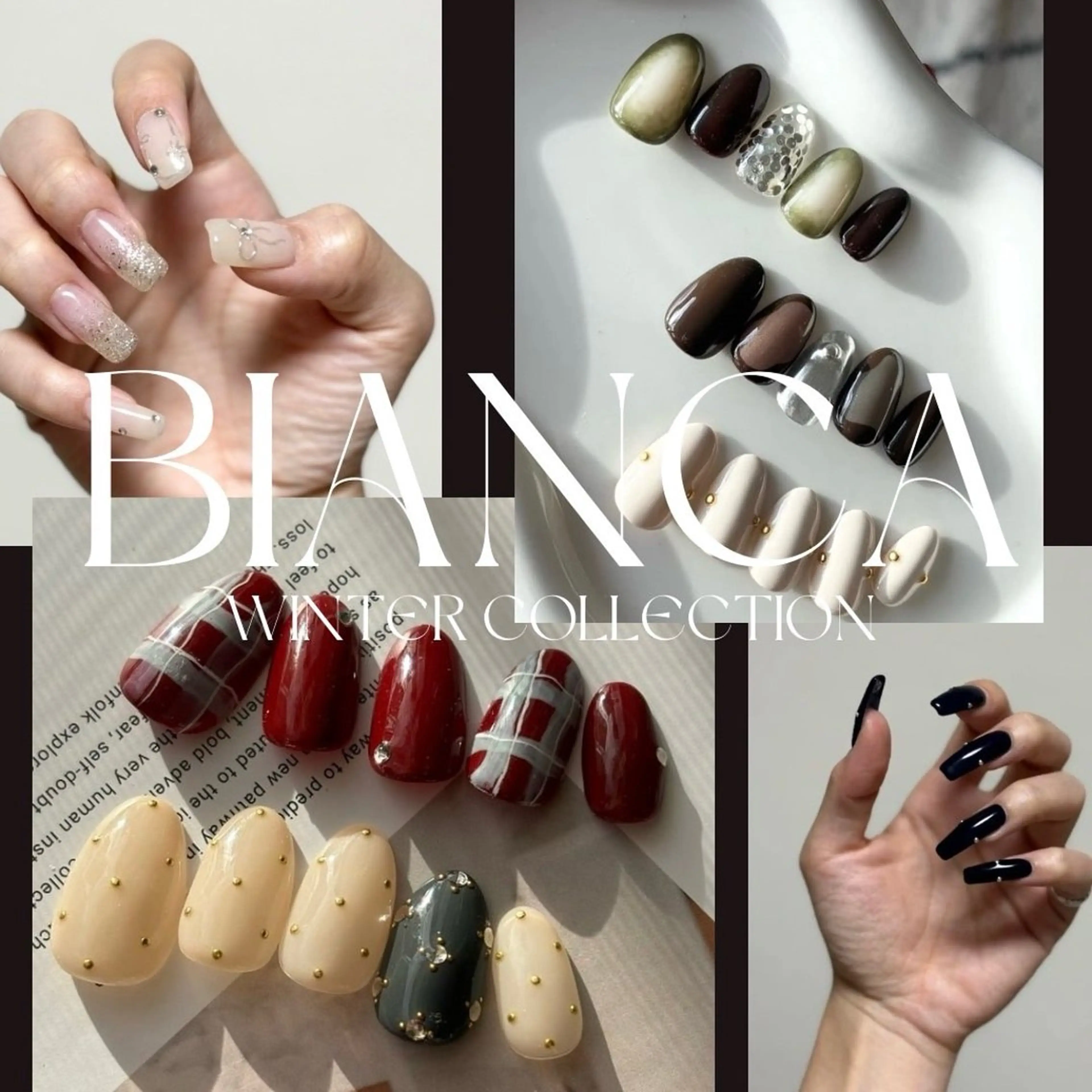 ネイル ハンドネイル Bianca川越❄ Yanoのネイルデザイン