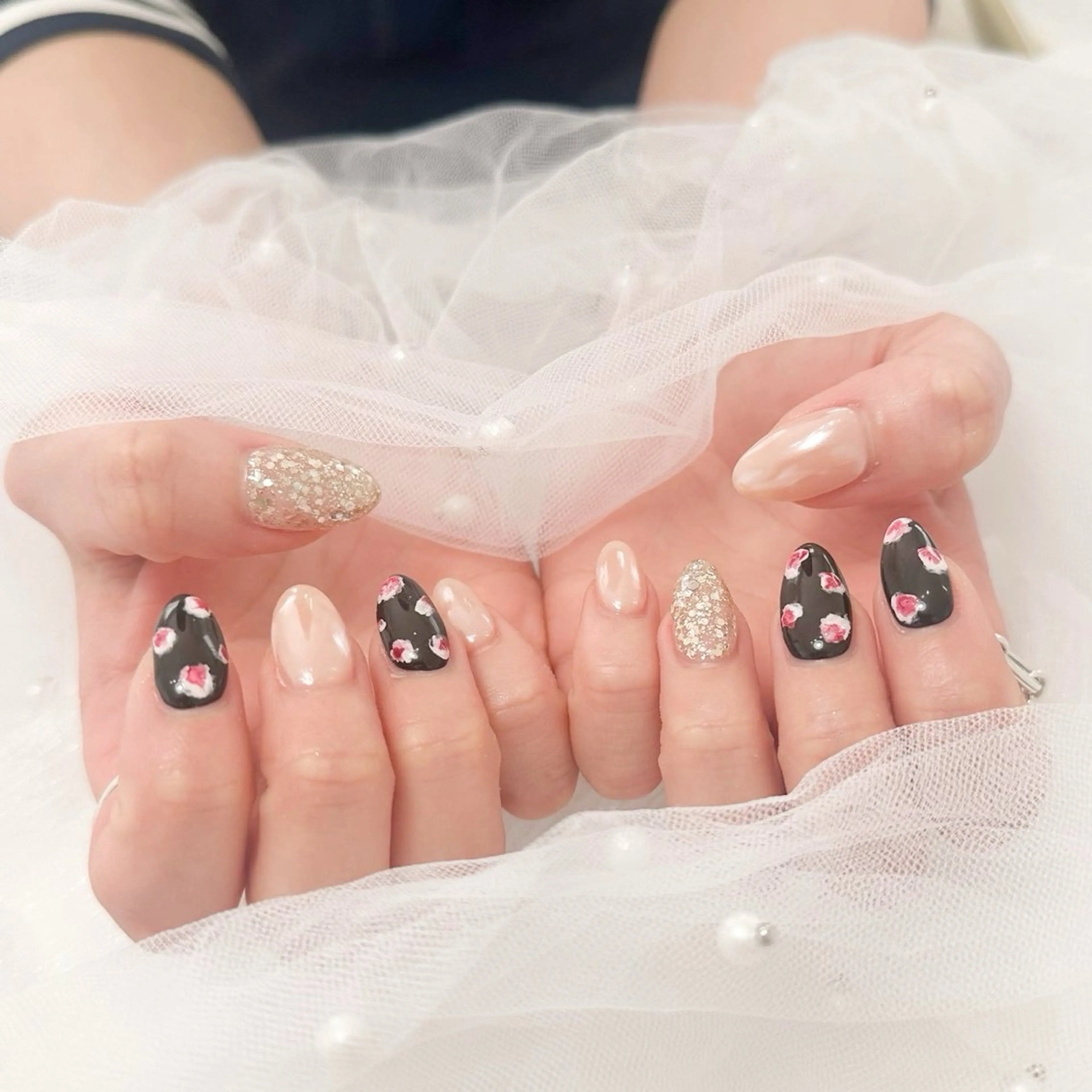 ネイル 持ち込み ハンドネイル nail salon Puellaのネイルデザイン