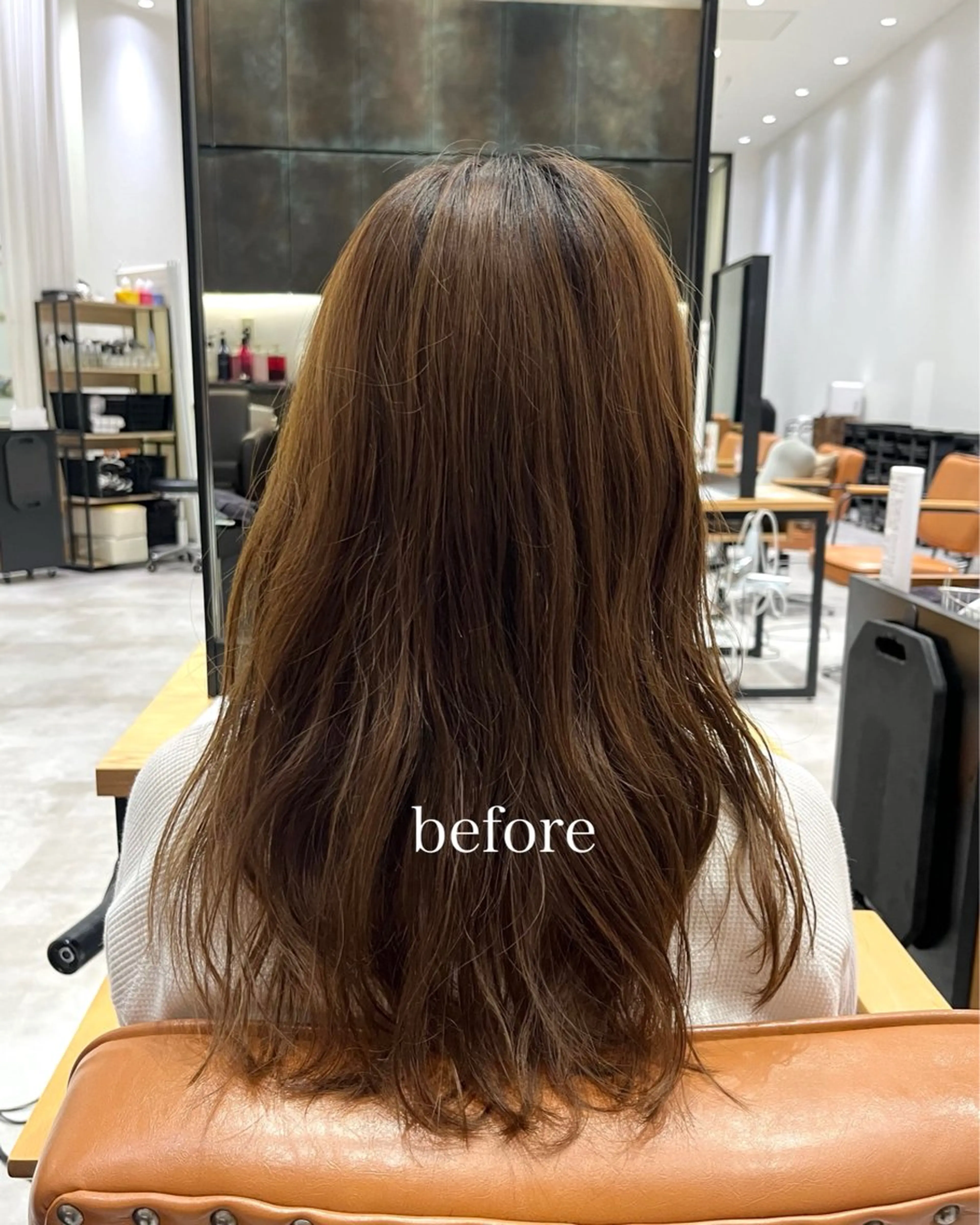 カラー かわいいを＋🎀🤍 上品hair/ 星愛のヘアスタイル