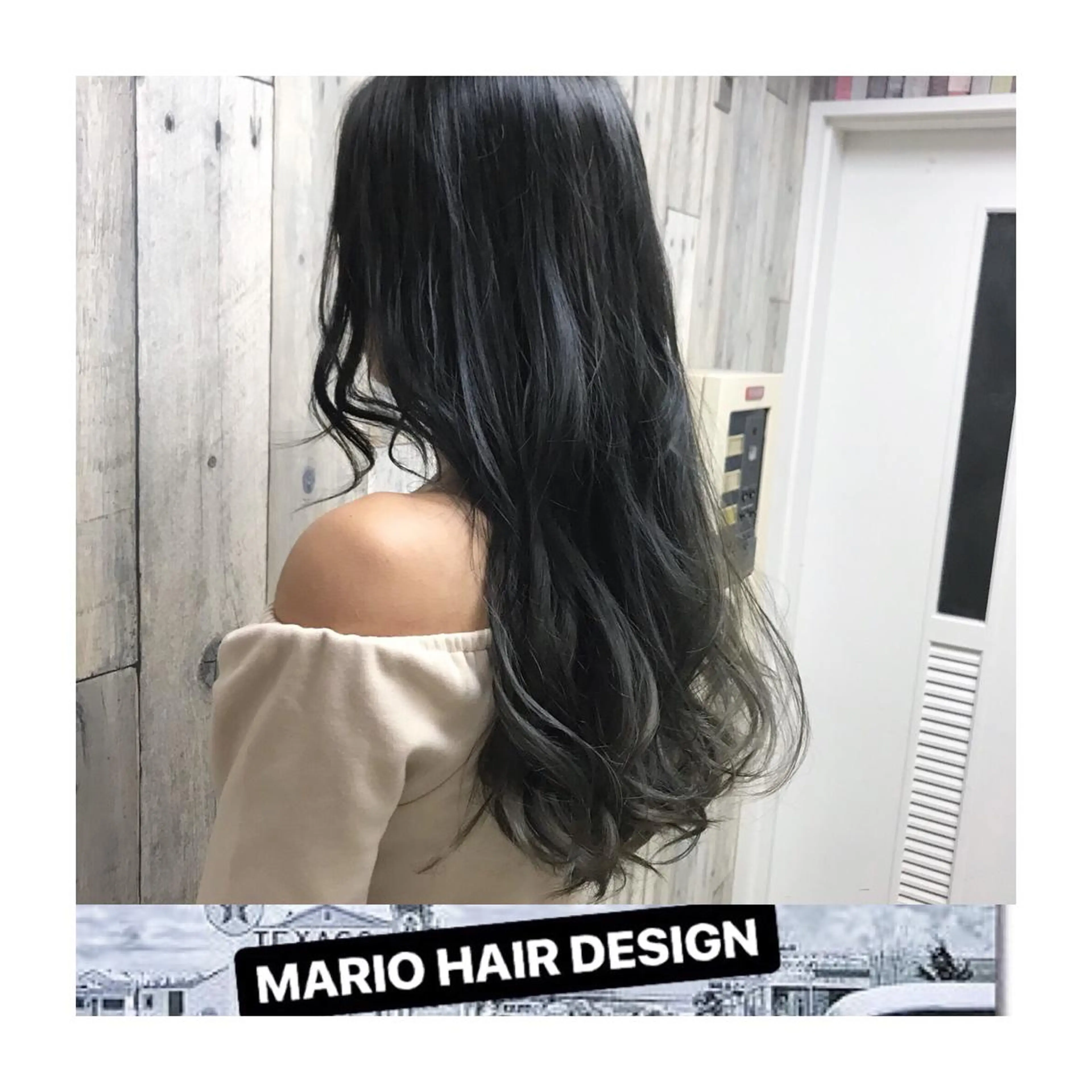 ロング カラー パーマ ヘアアレンジ メンズ キッズ 透明感カラー グラデーションカラー Forest. -髪質改善-のヘアスタイル