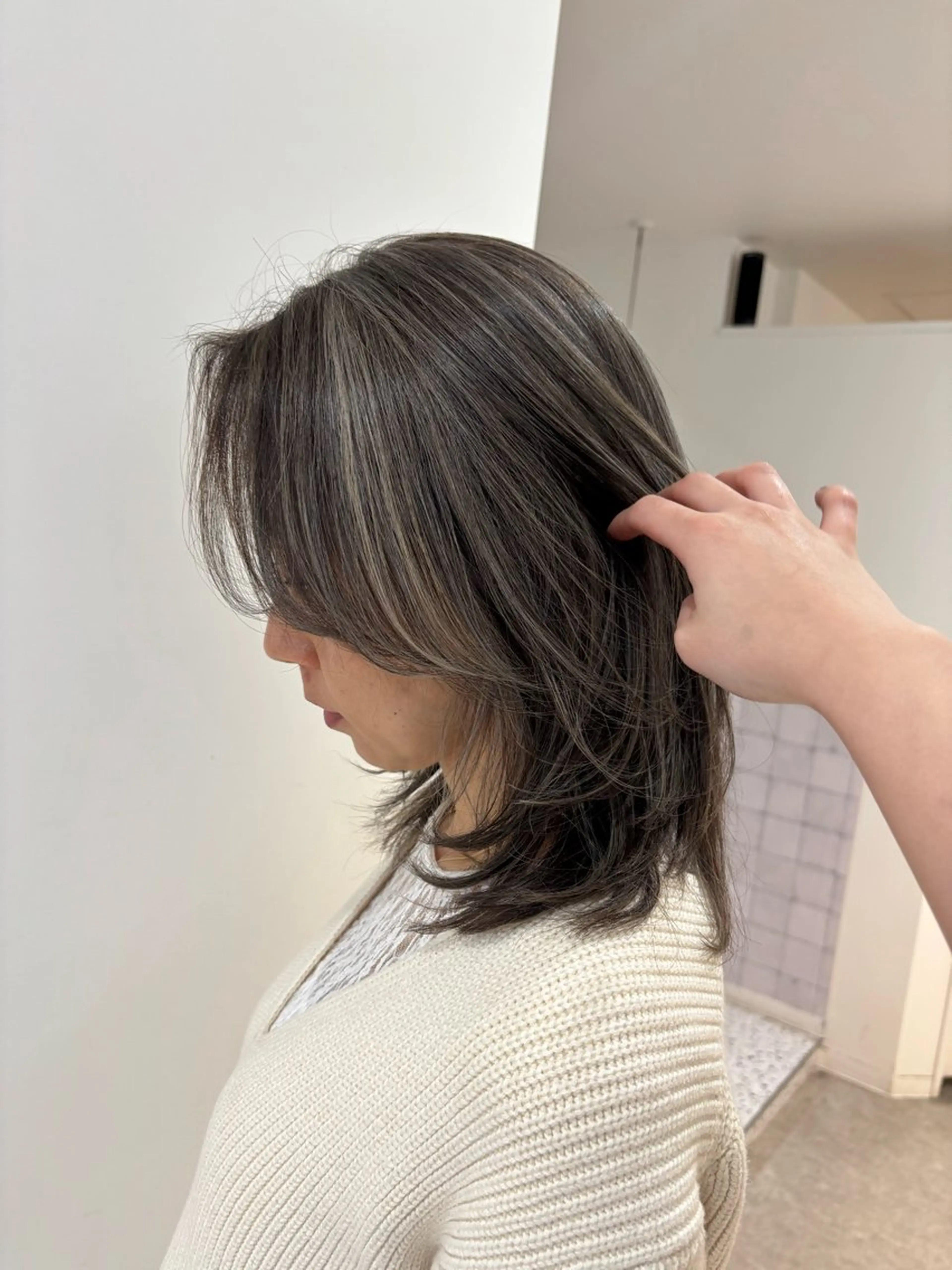 カラー カット ヘアカラー トリートメント AO所属・ボブ/ハイライト🦓 /harukaのヘアスタイル