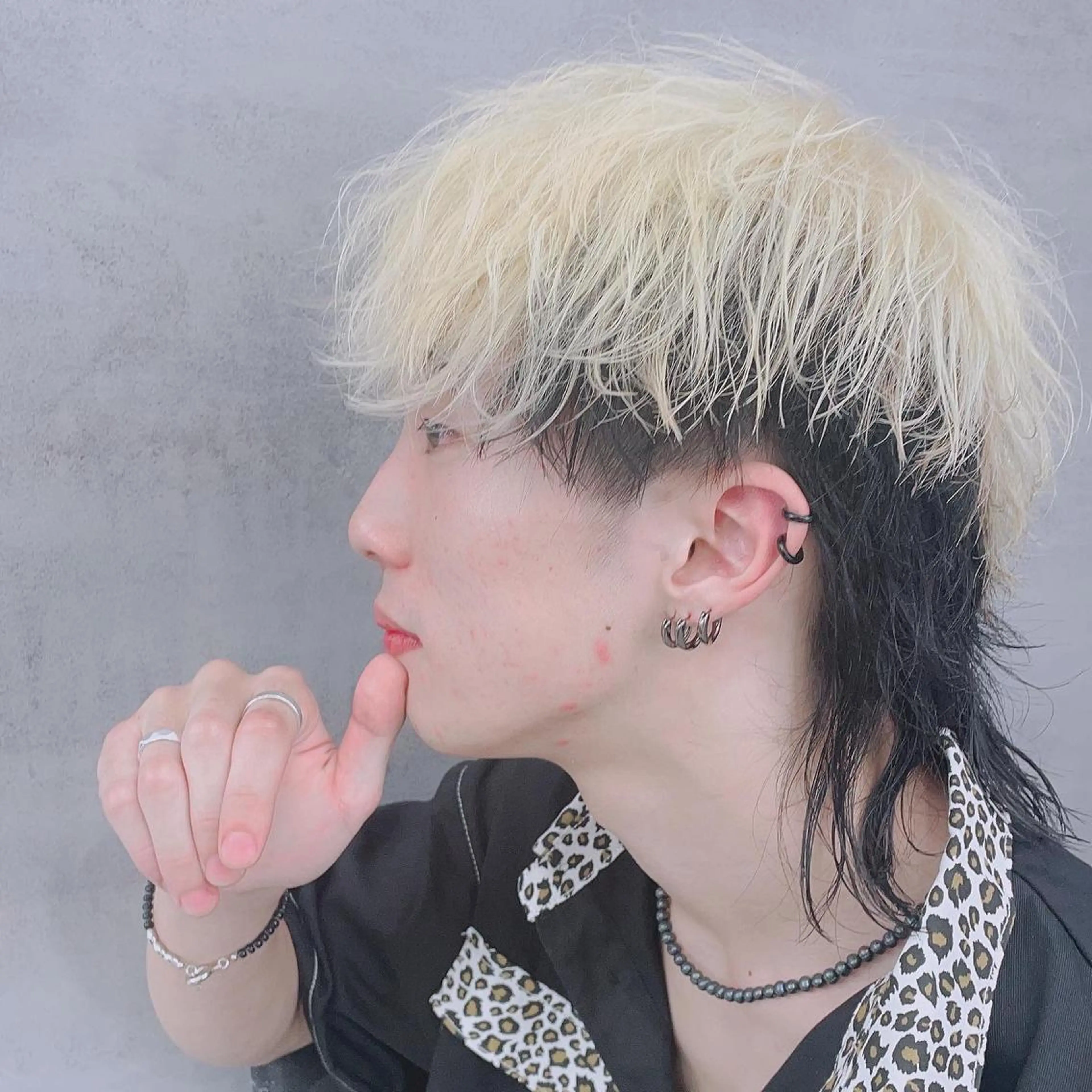 メンズ ［銀座］淡色 ラベンダー🫧大村のヘアスタイル