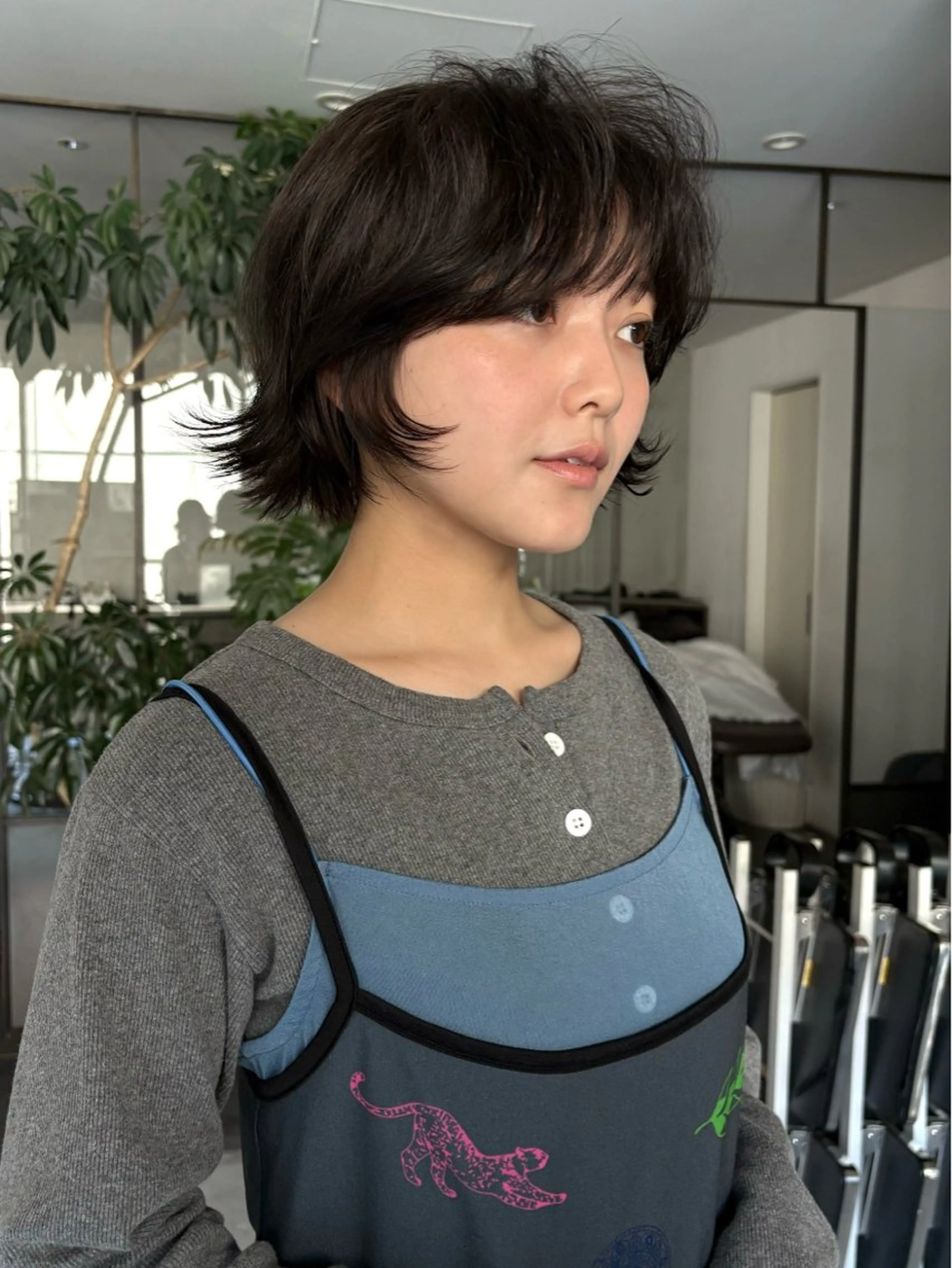 ショート カット ヘアカラー 本田 聖のヘアスタイル