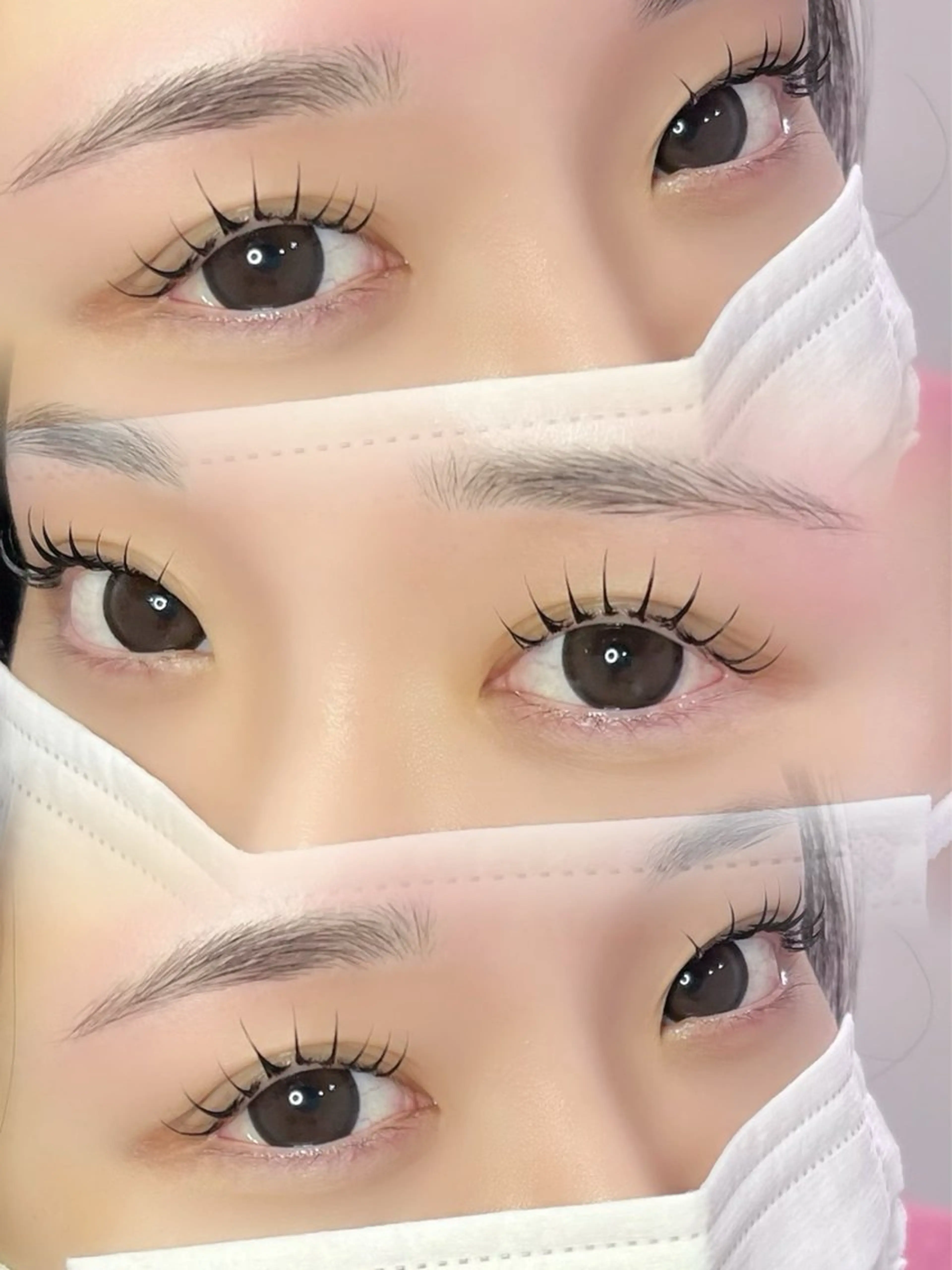 【マツエク】flat lash 100本　オフあり🍎の写真