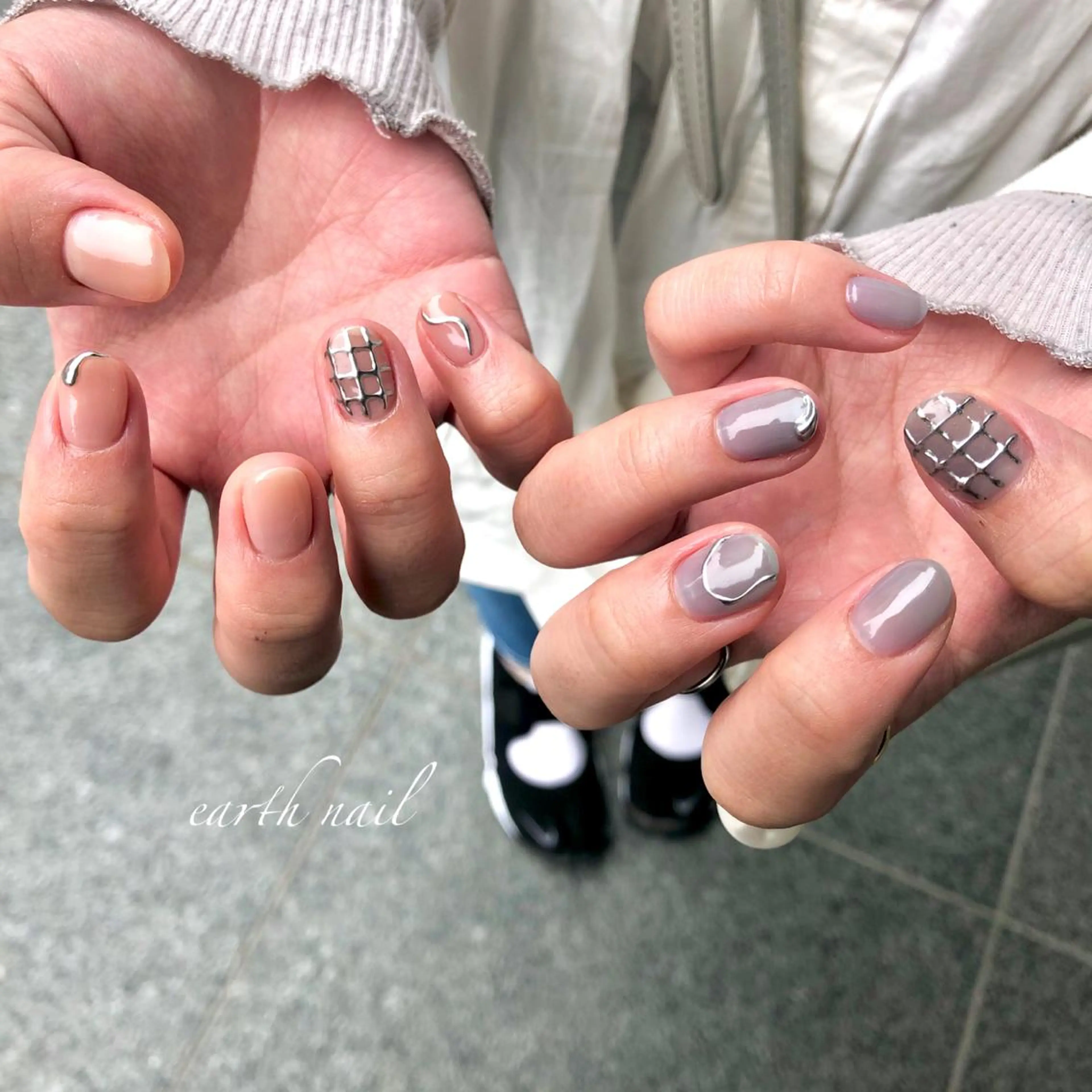 ネイル ハンドネイル 🧁🥕 asukaのネイルデザイン