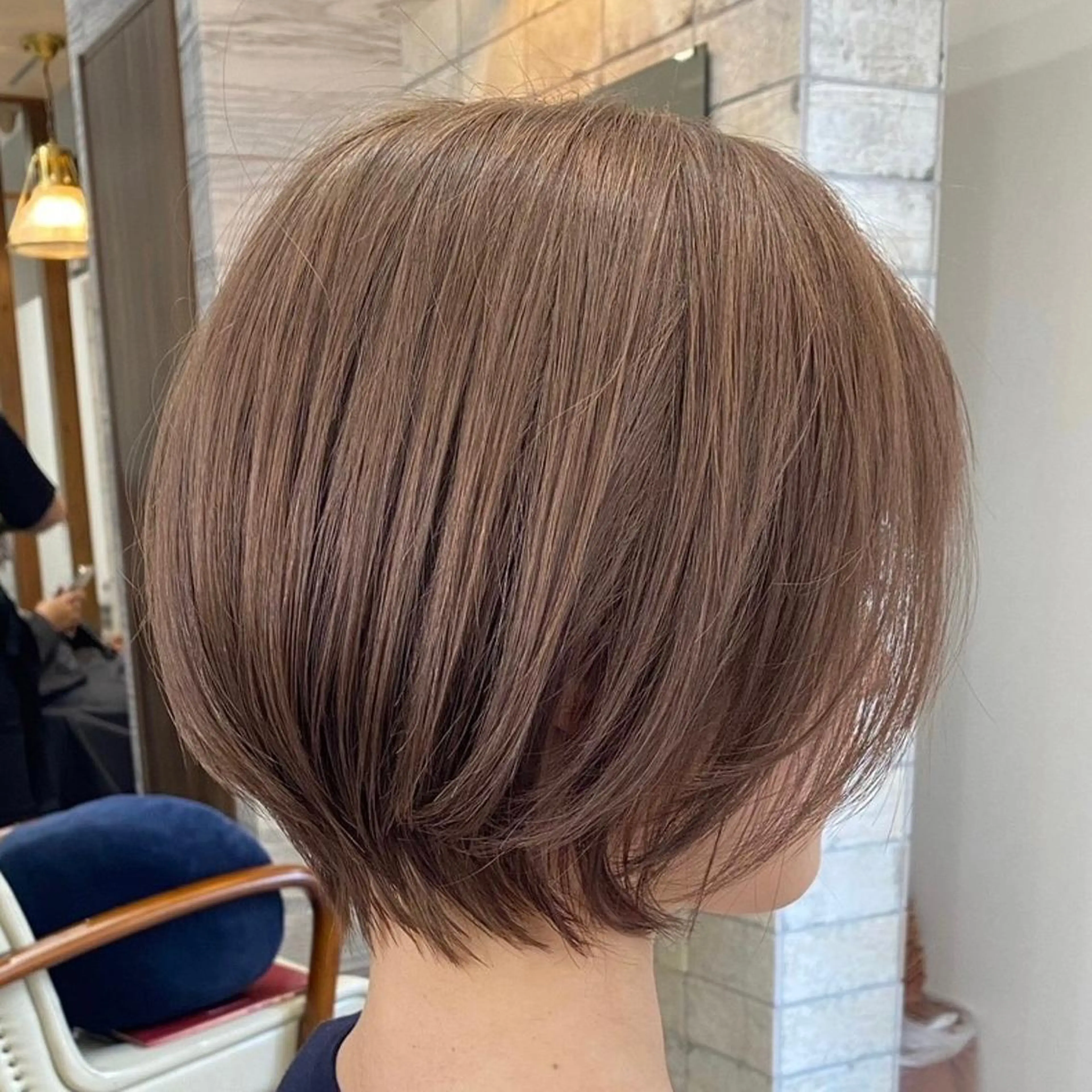 ショート カラー パーマ ヘアアレンジ メンズ キッズ ネイル マツエク・マツパ アイブロウ メンズバレイヤージュ メンズブリーチ メンズハイライト メンズインナーカラー メンズ韓国風 ヘアカラー トリートメント 透明感ワンカラー梅田 ダブルカラー/川上のヘアスタイル