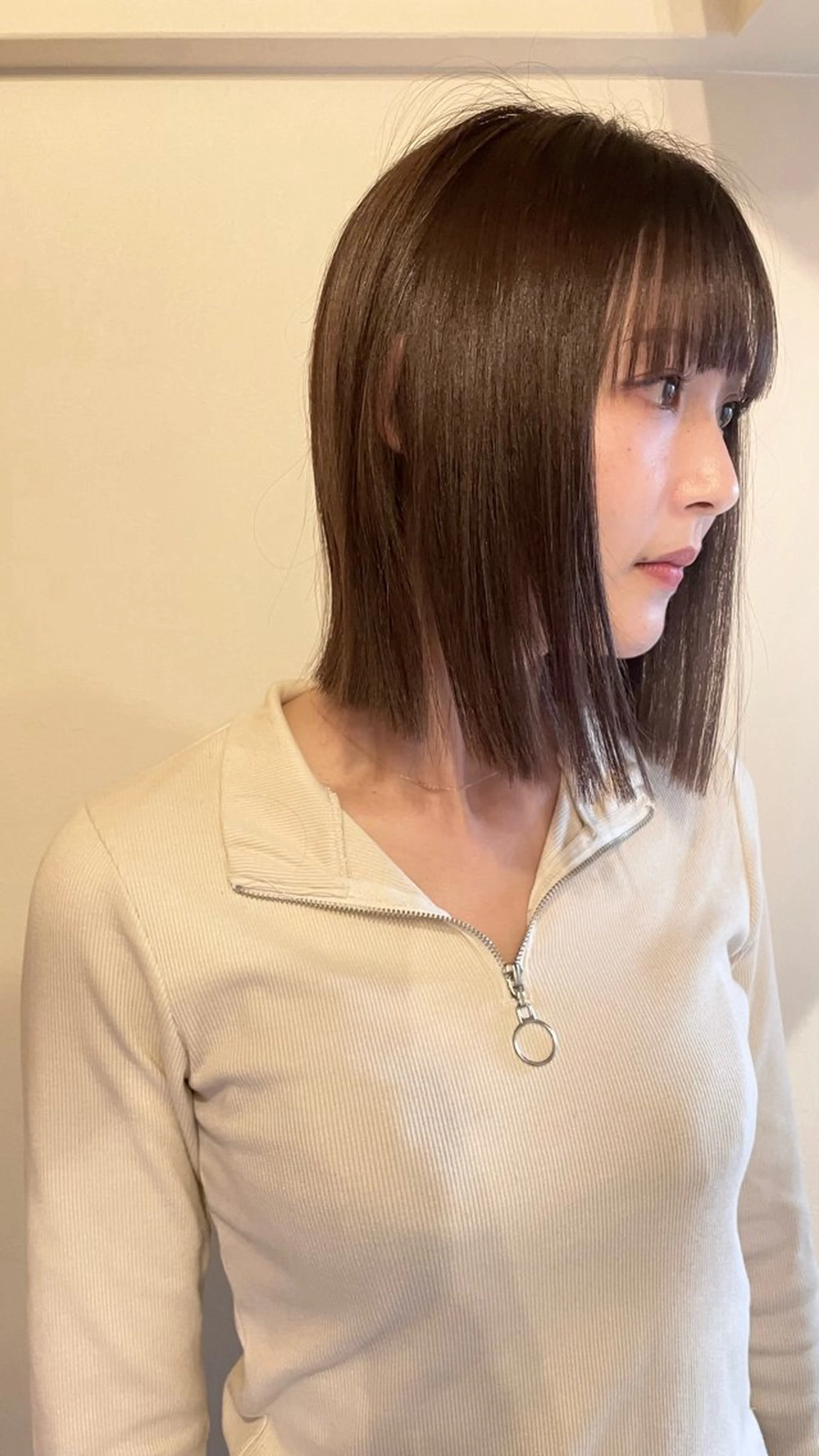 🦄【ミニモ限定】カット+酸性ストレート+超音波潤いトリートメントの写真