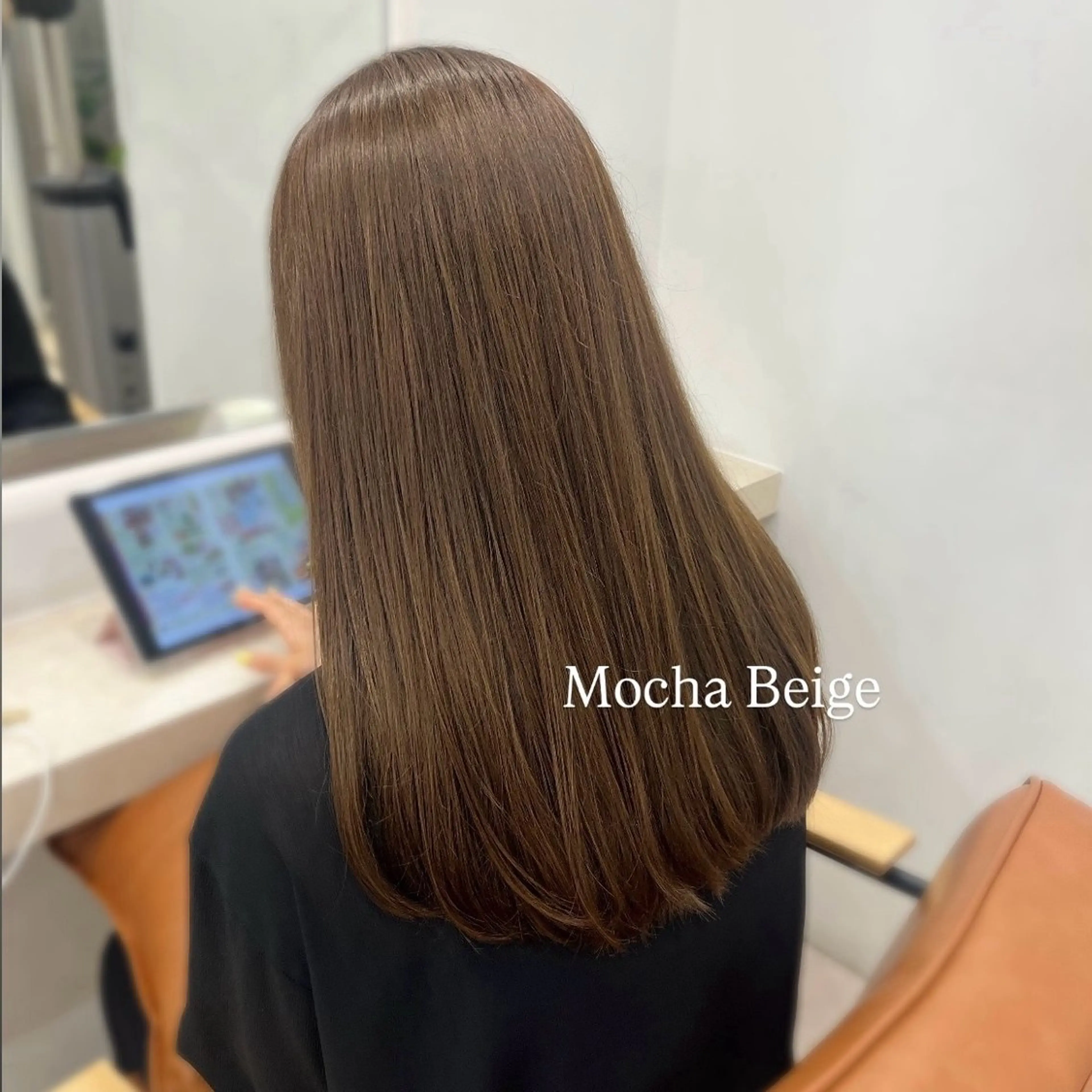 カラー ヘアカラー ひなこ♡艶カラー/ ベージュ🤍透明感のヘアスタイル