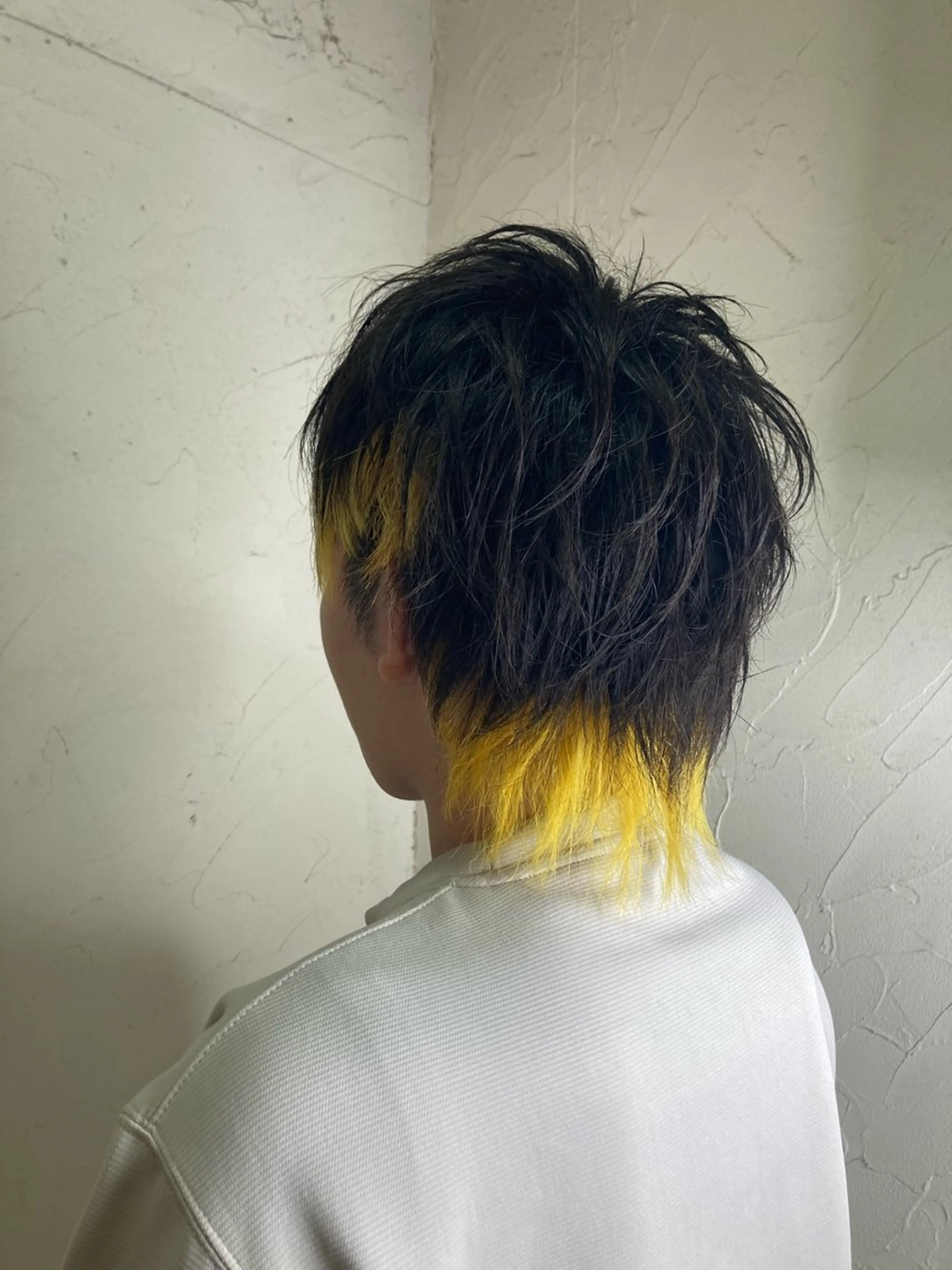 カラー メンズ メンズウルフカット ウルフカット 佐藤 健のヘアスタイル