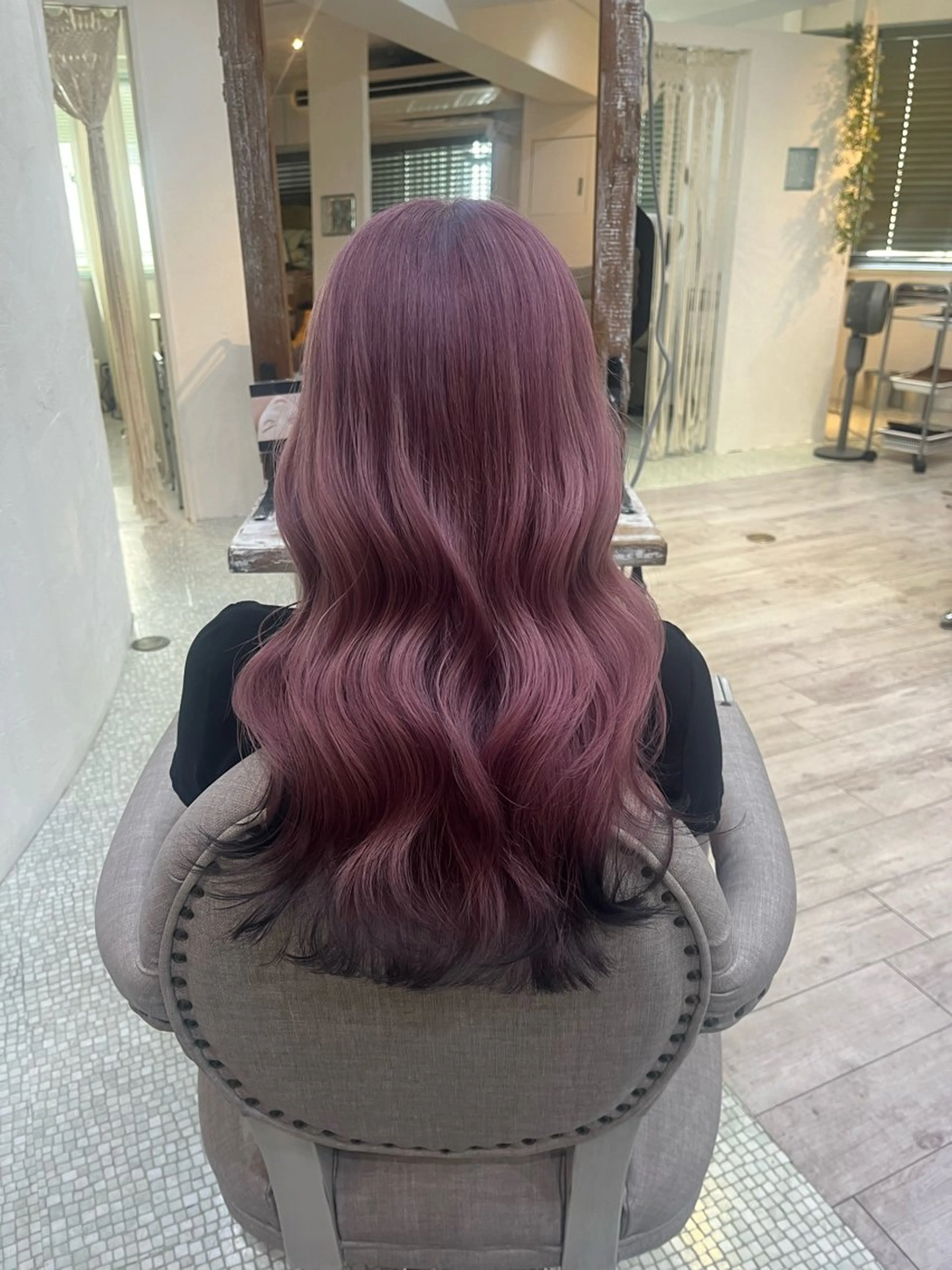 ロング カラー 💛ハイトーン💛 りむのヘアスタイル