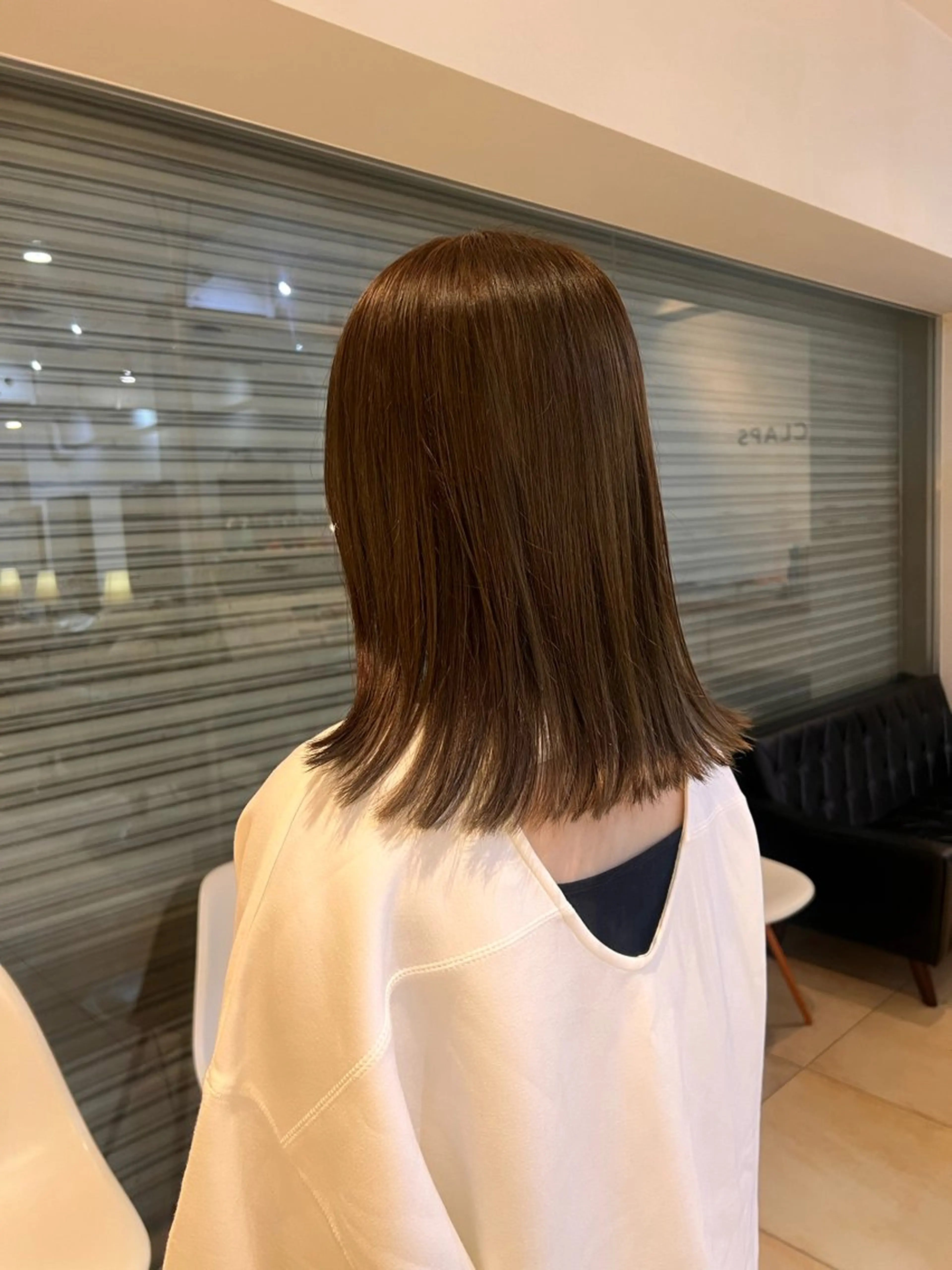 ミディアム リリカ🐈‍⬛ブリー チカラー/上永谷のヘアスタイル