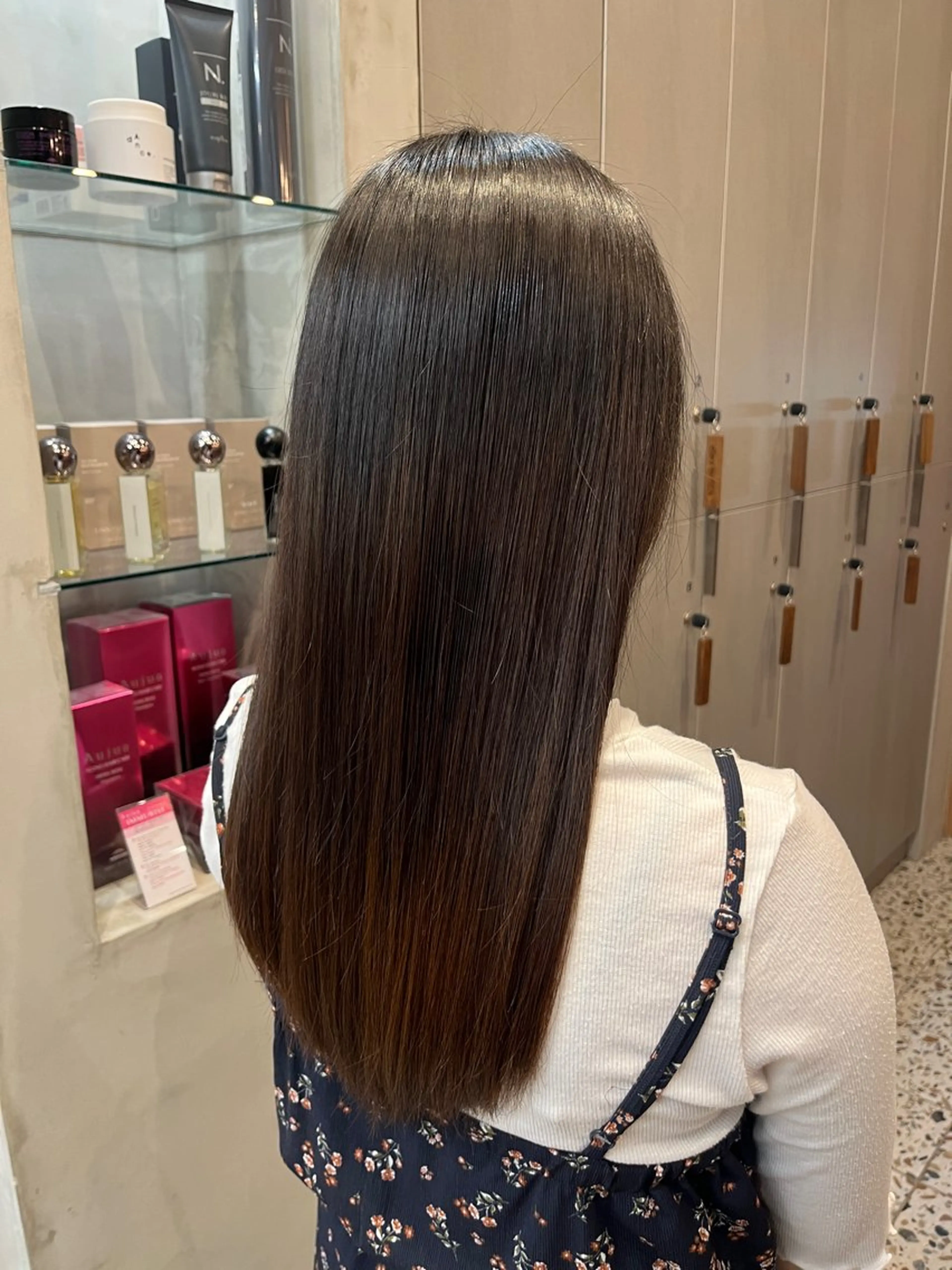 ロング 縮毛矯正 elima 調布所属・ちせ/ 透明感カラー /調布˚ 🦢₊✧のヘアスタイル