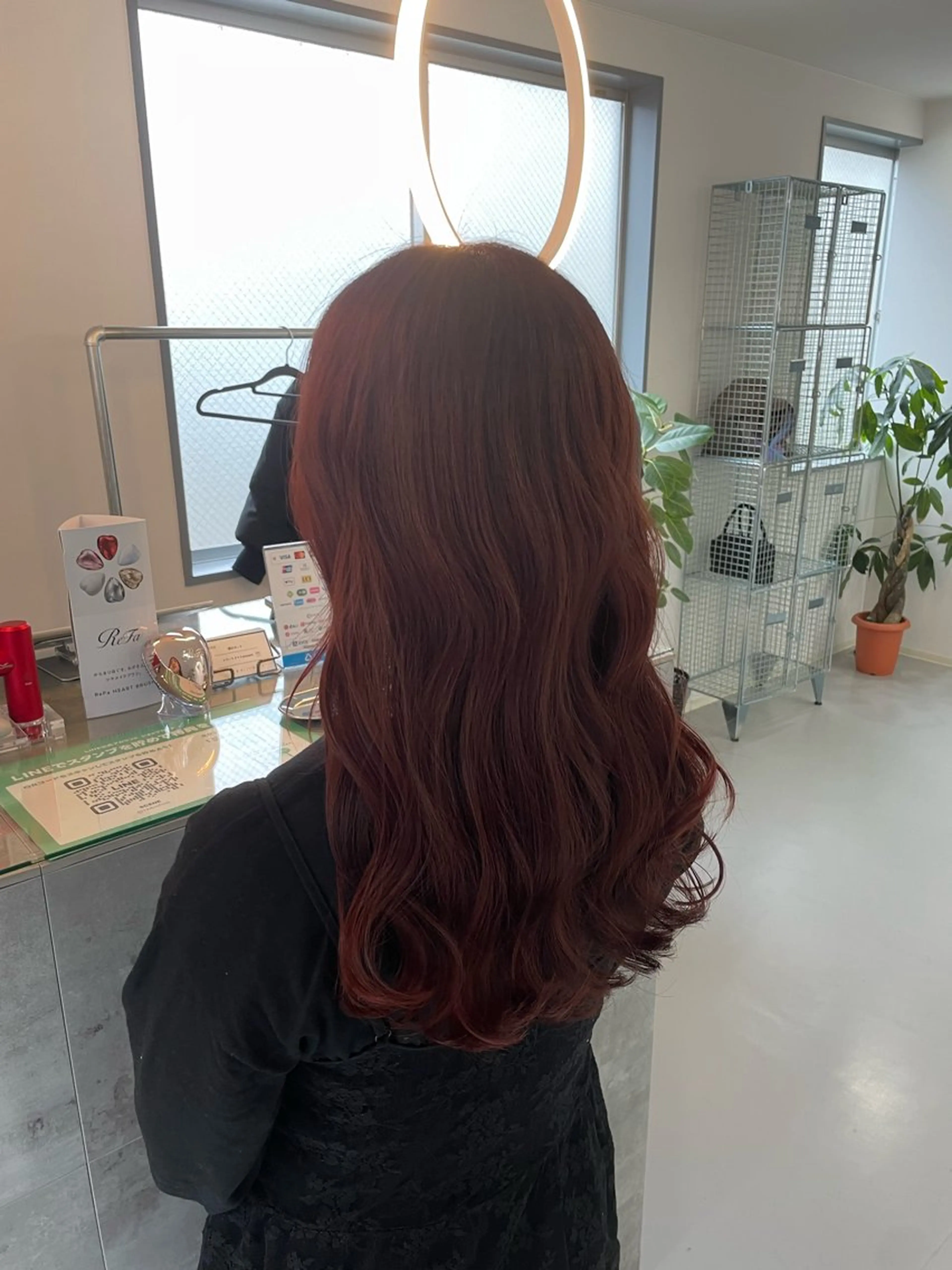 カラー scene あゆなのヘアスタイル