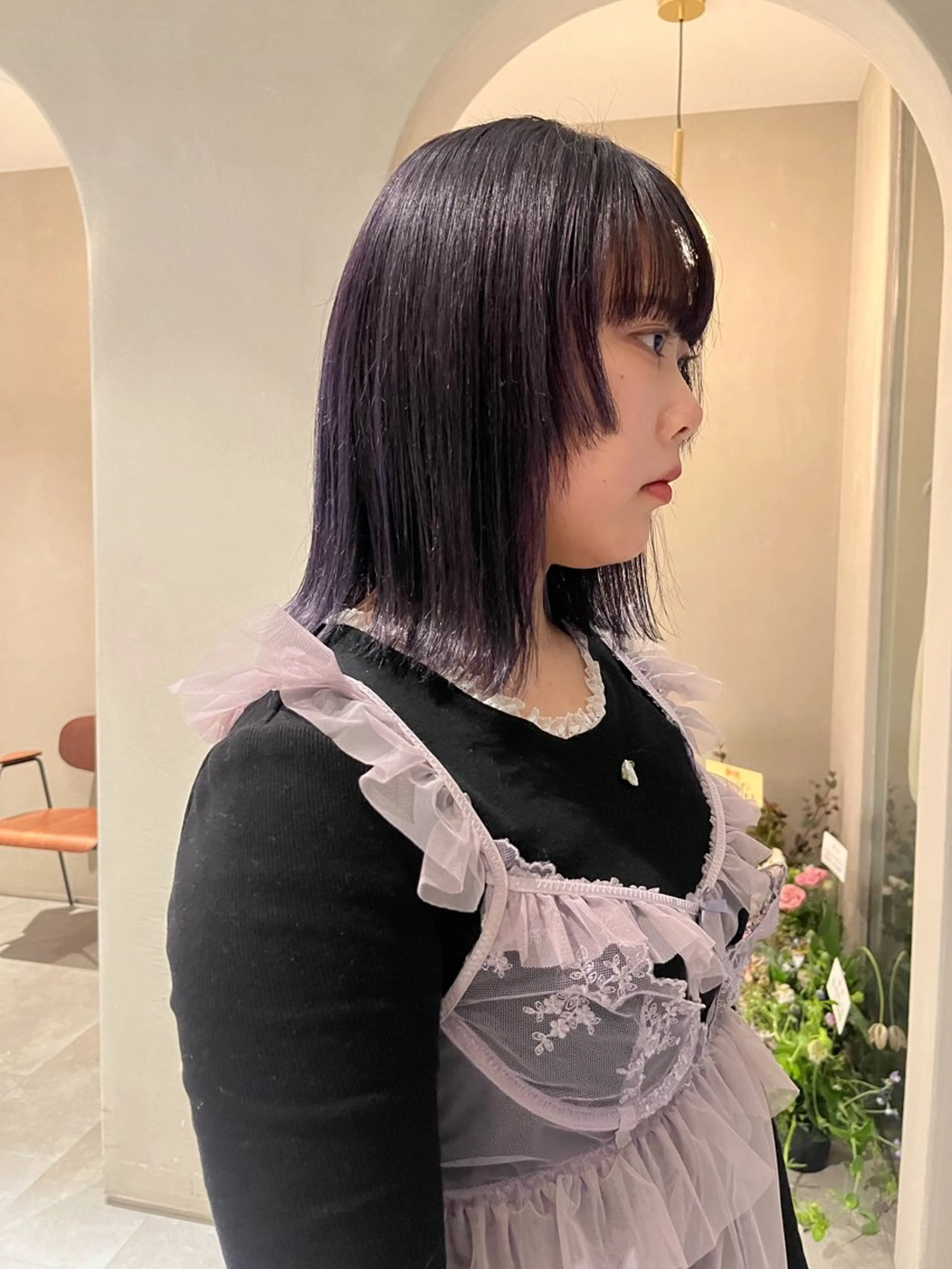 カラー hishida akiho  🩰のヘアスタイル