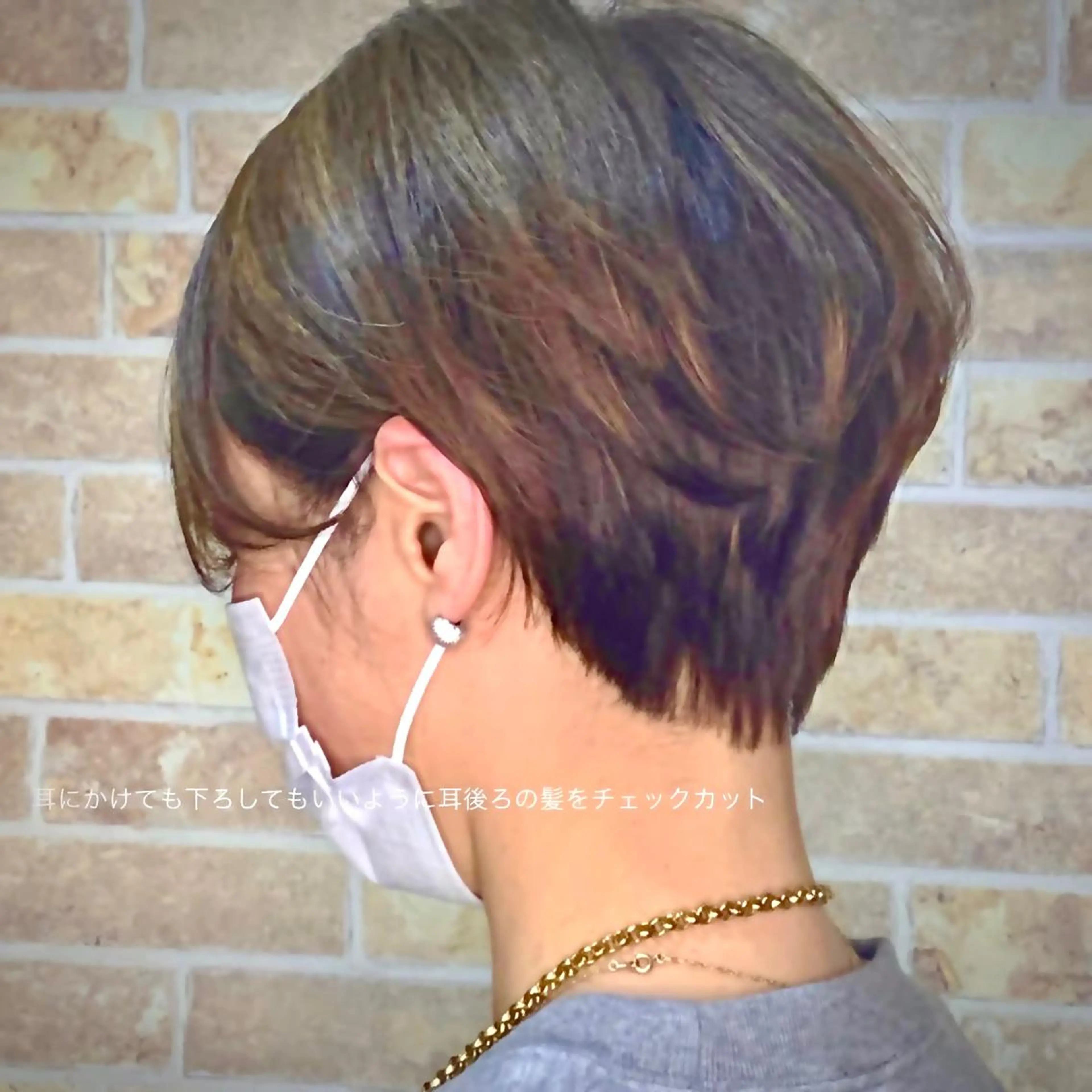 ショート 再現性ショートボブ 木又克美のヘアスタイル