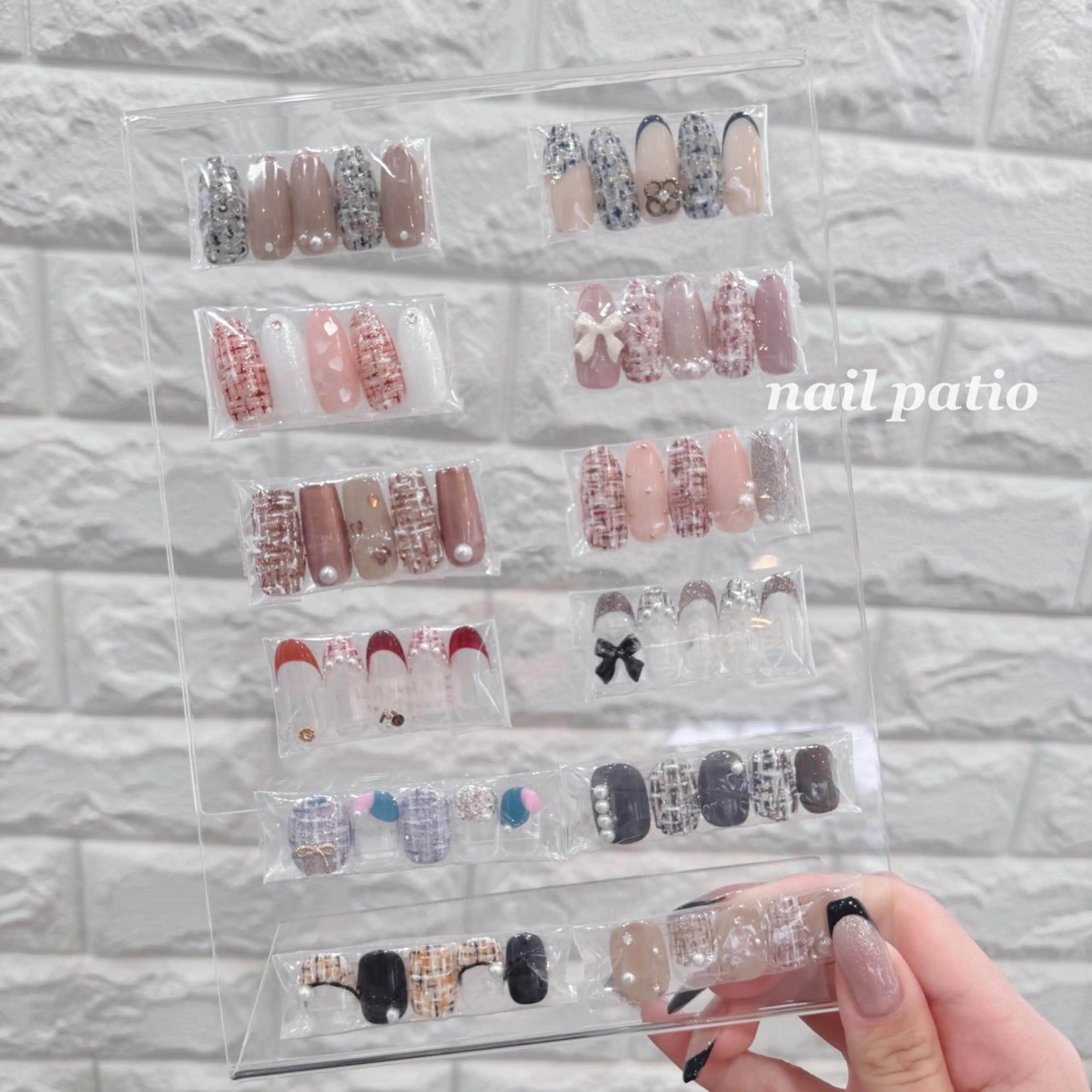 【11月限定】今だけお試し価格♡大人ツイードデザインがこの価格で！！の写真