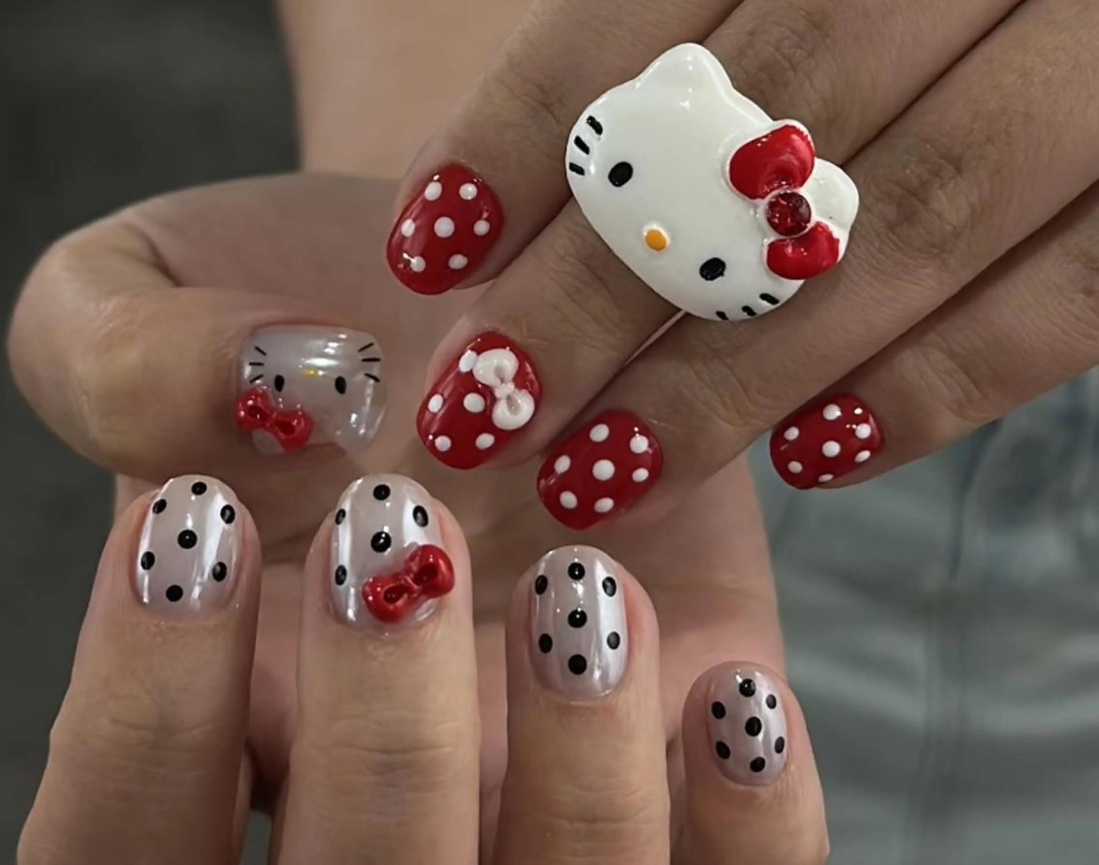 キッズ ハンドネイル 🎀 NaNa_nailのネイルデザイン