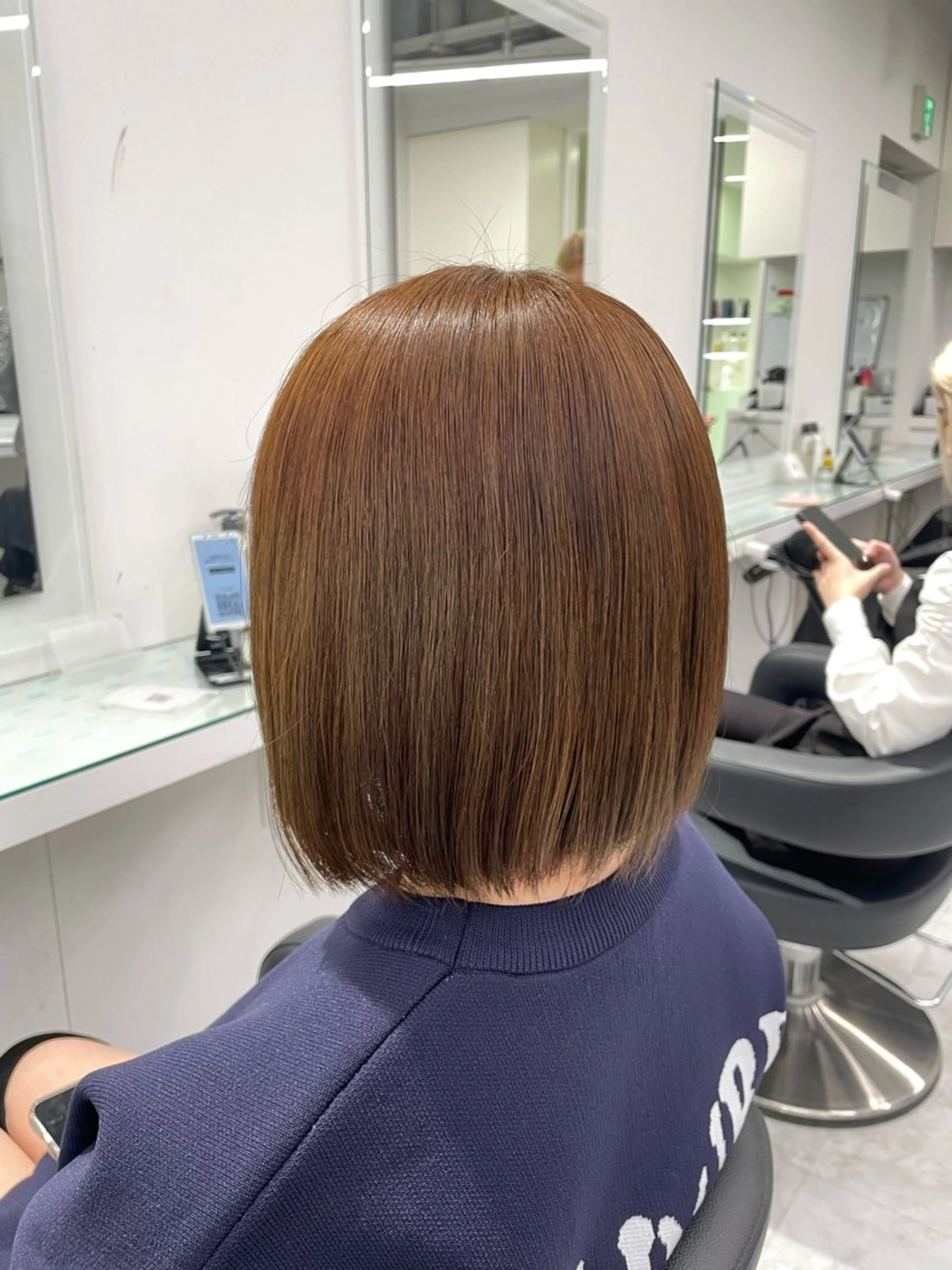 ショート カラー ブリーチ ブラウンカラー ダブルカラー ブリーチなしカラー ヘアカラー トリートメント ヘッドスパ ヘアセット ❄最強かわいいカラー ❄️MINA❄️のヘアスタイル