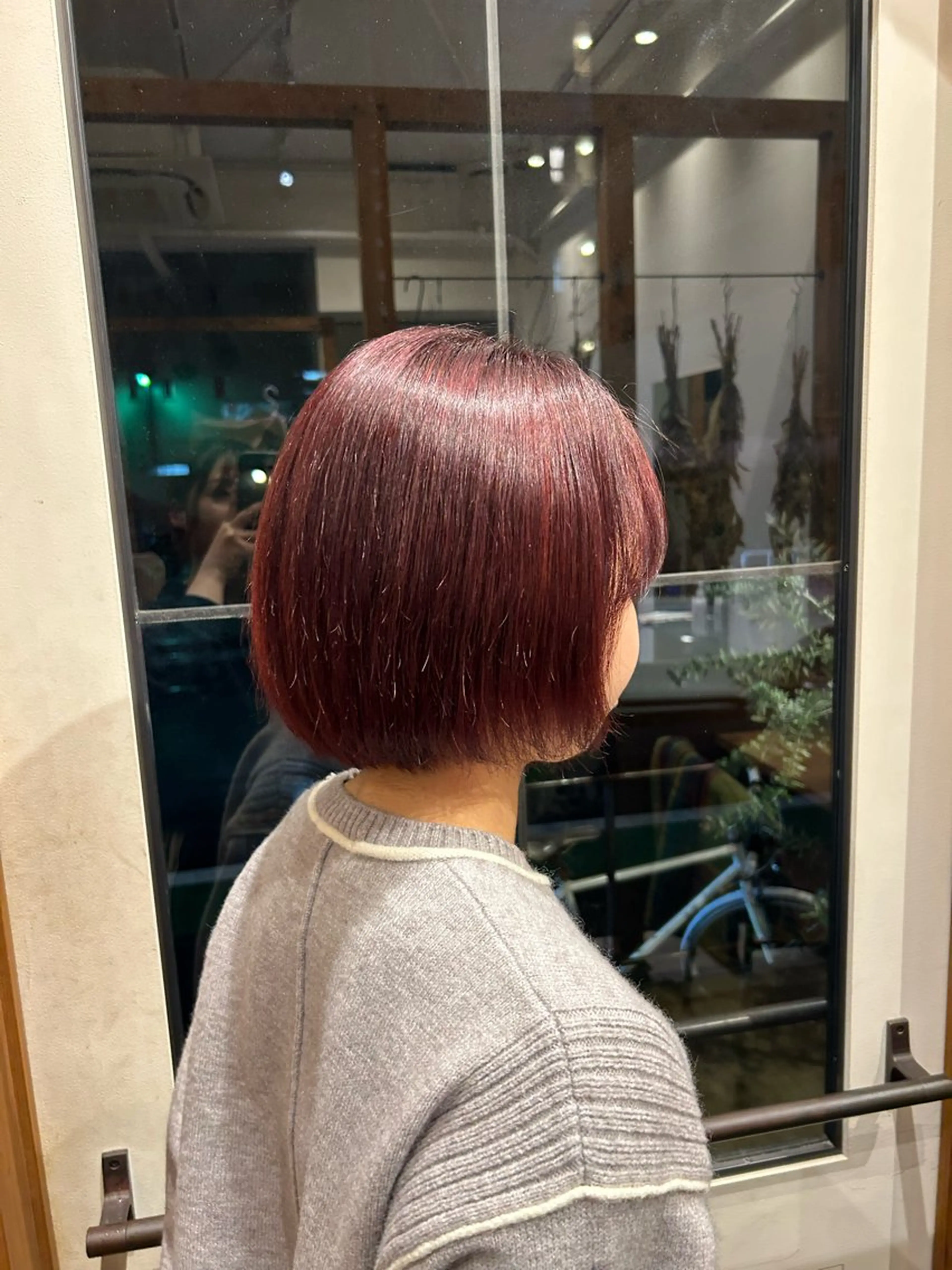 ショート カラー 田中 琴鈴のヘアスタイル