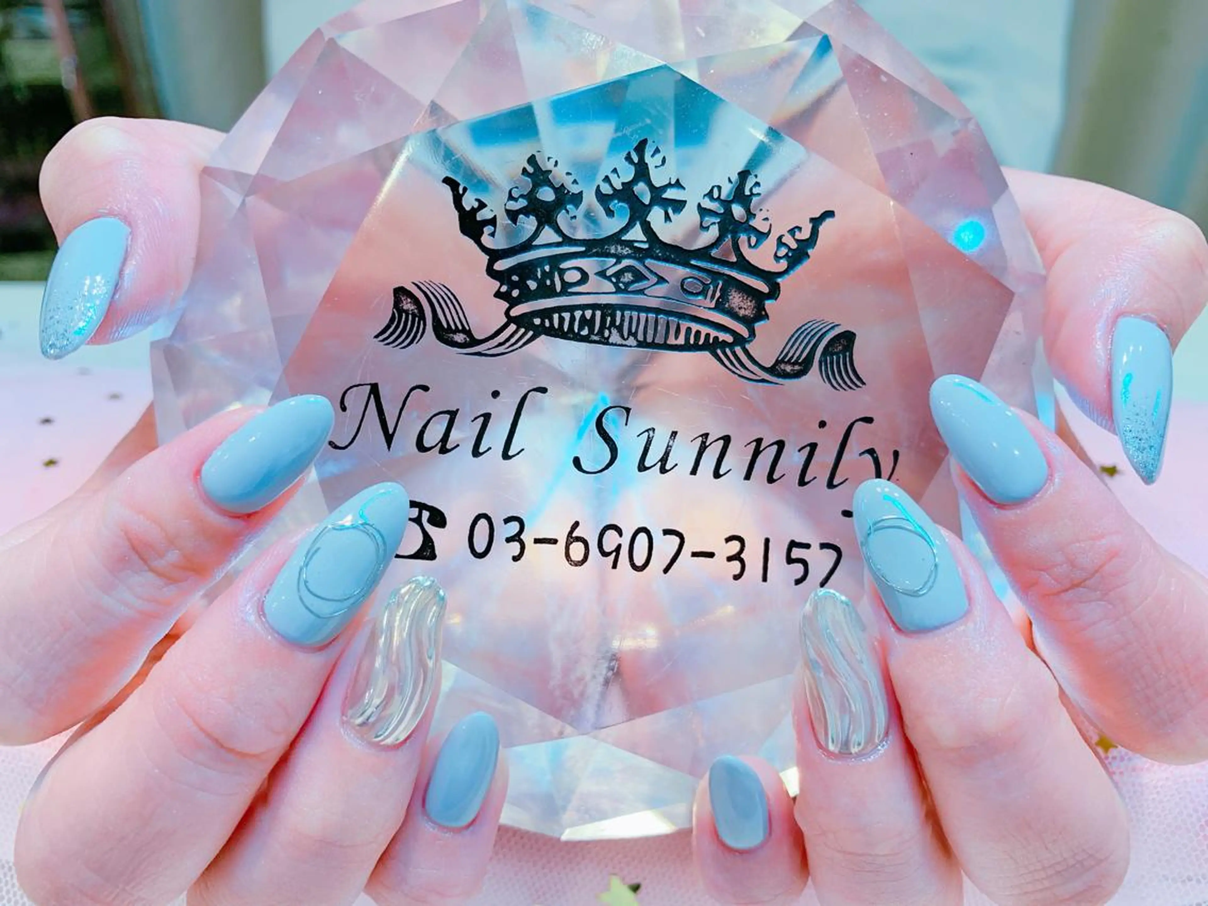 ネイル 長さだし専門店 M2　rikaのネイルデザイン