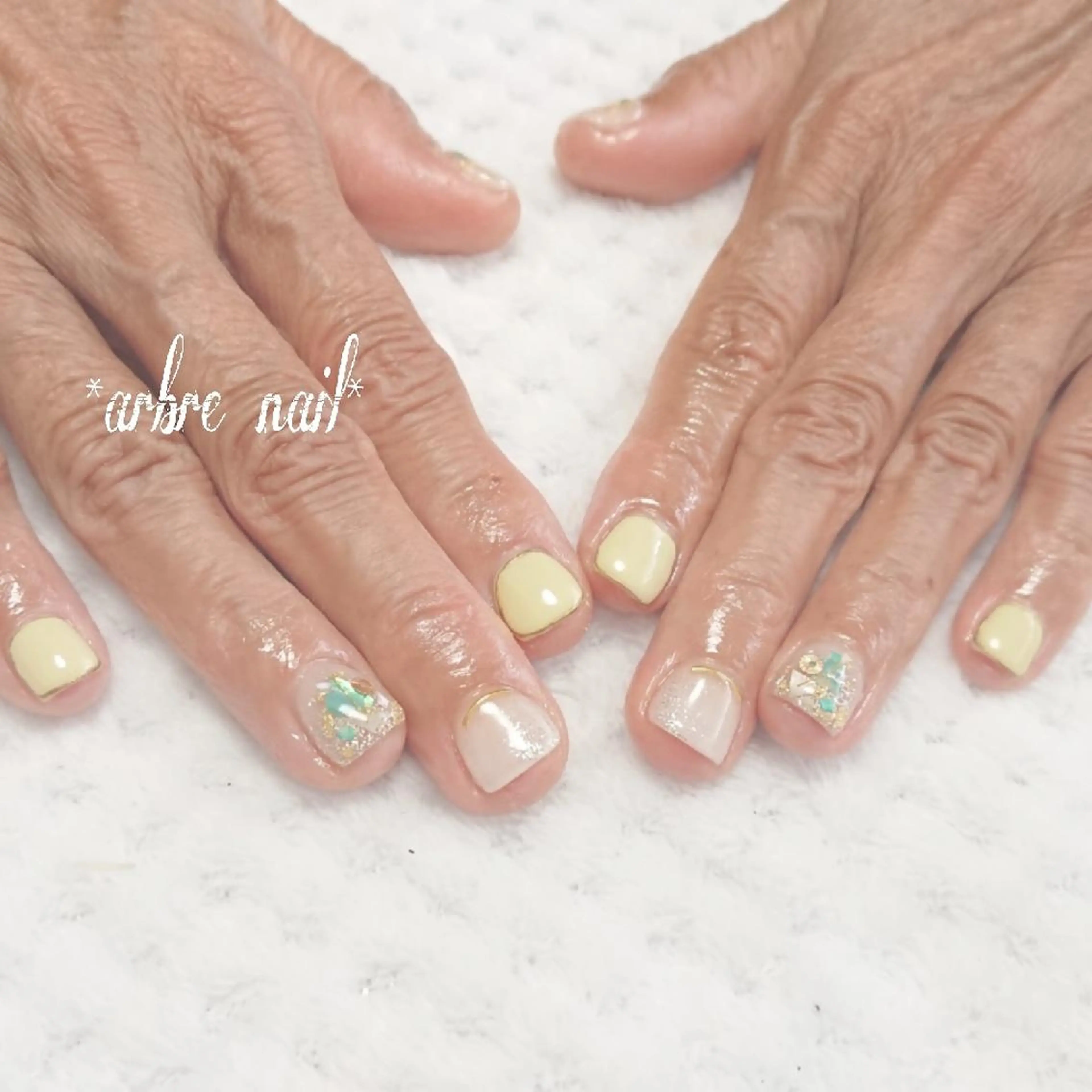 ネイル ＊arbre nail＊.アーブルネイル所属・✯.。 arbre  nail 。✯.のネイルデザイン