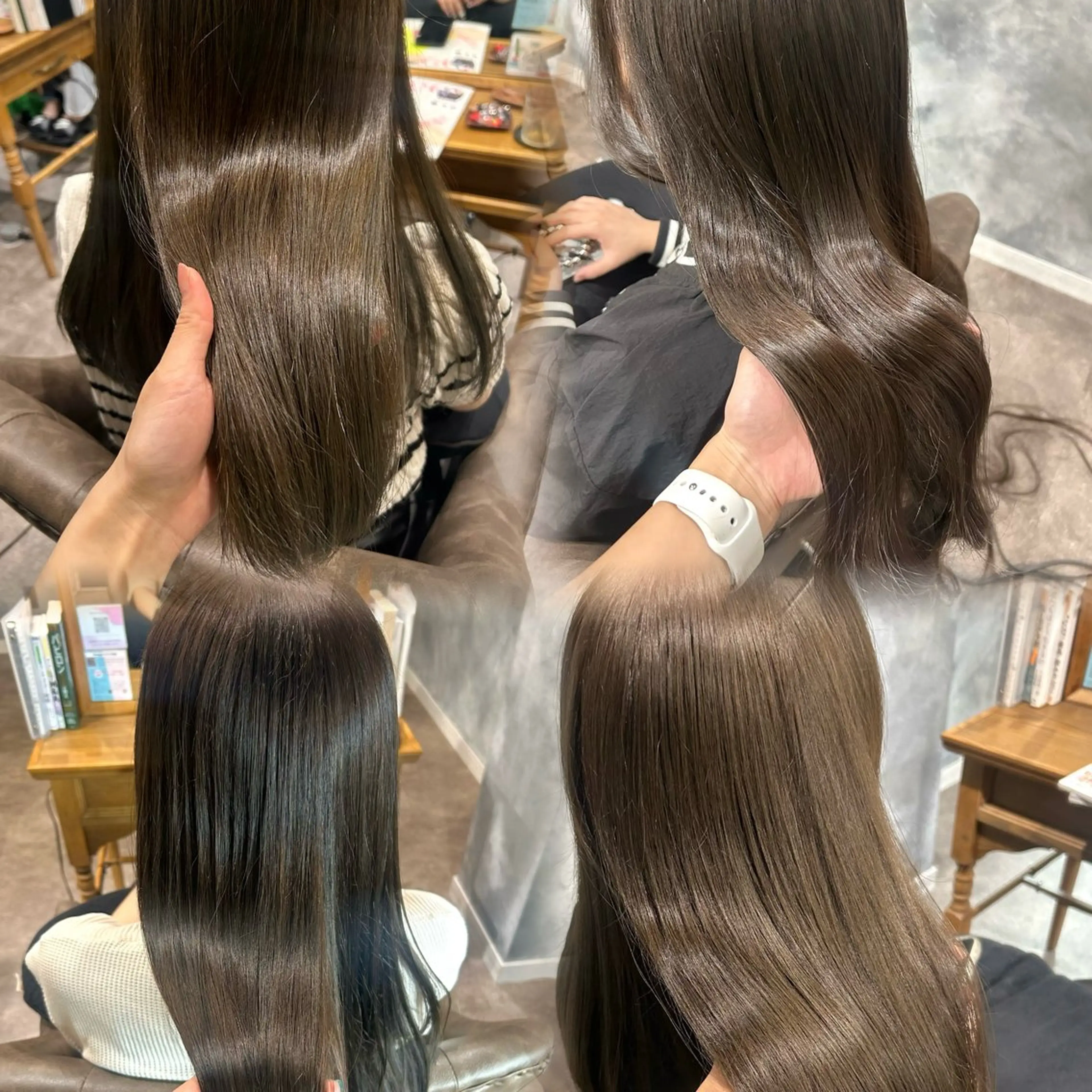 ミディアム カラー kaho/ 透明感カラー🫧のヘアスタイル