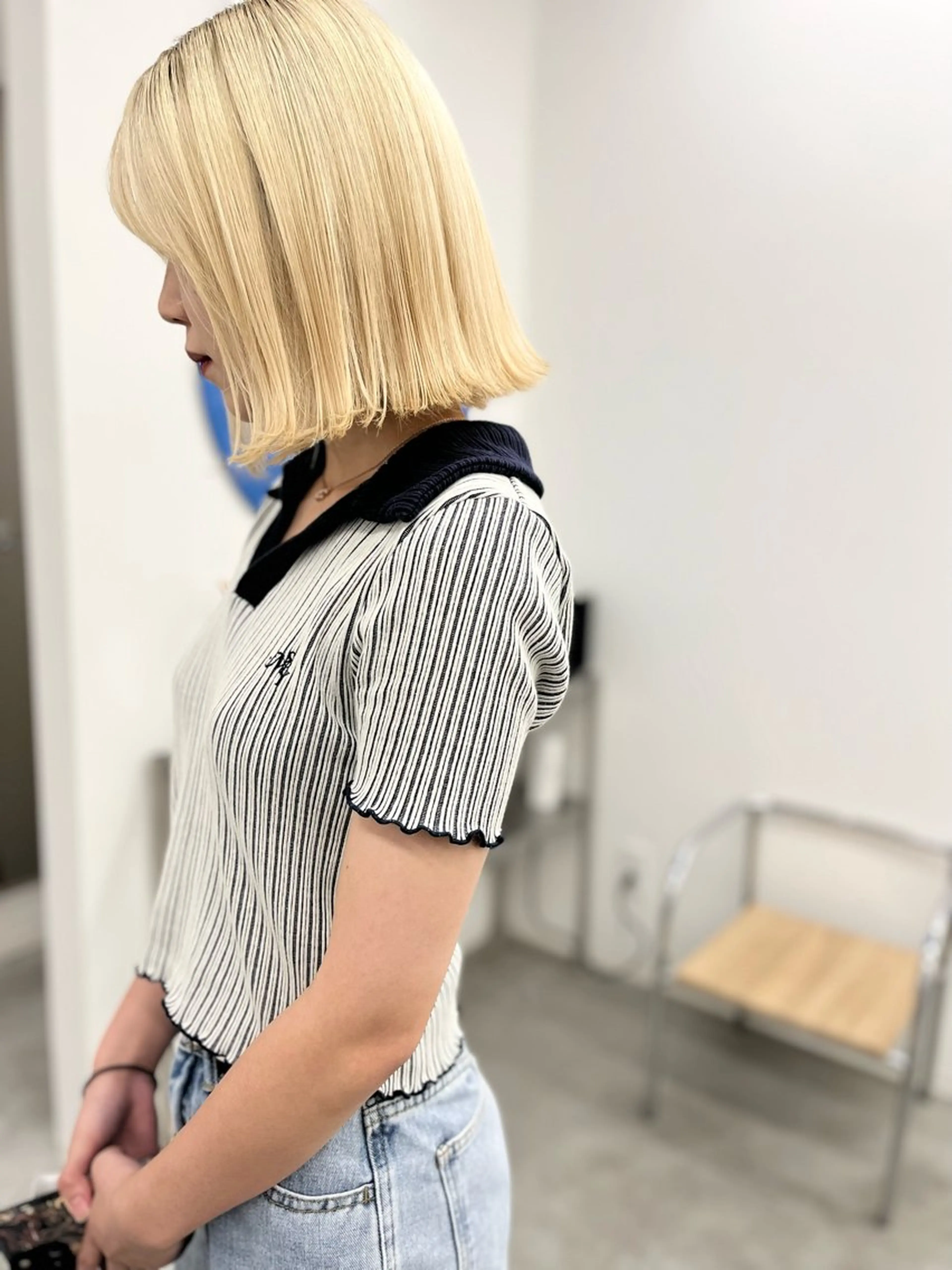 ミディアム カラー トリートメント KEPKA ヤマグチ 天神 今泉のヘアスタイル