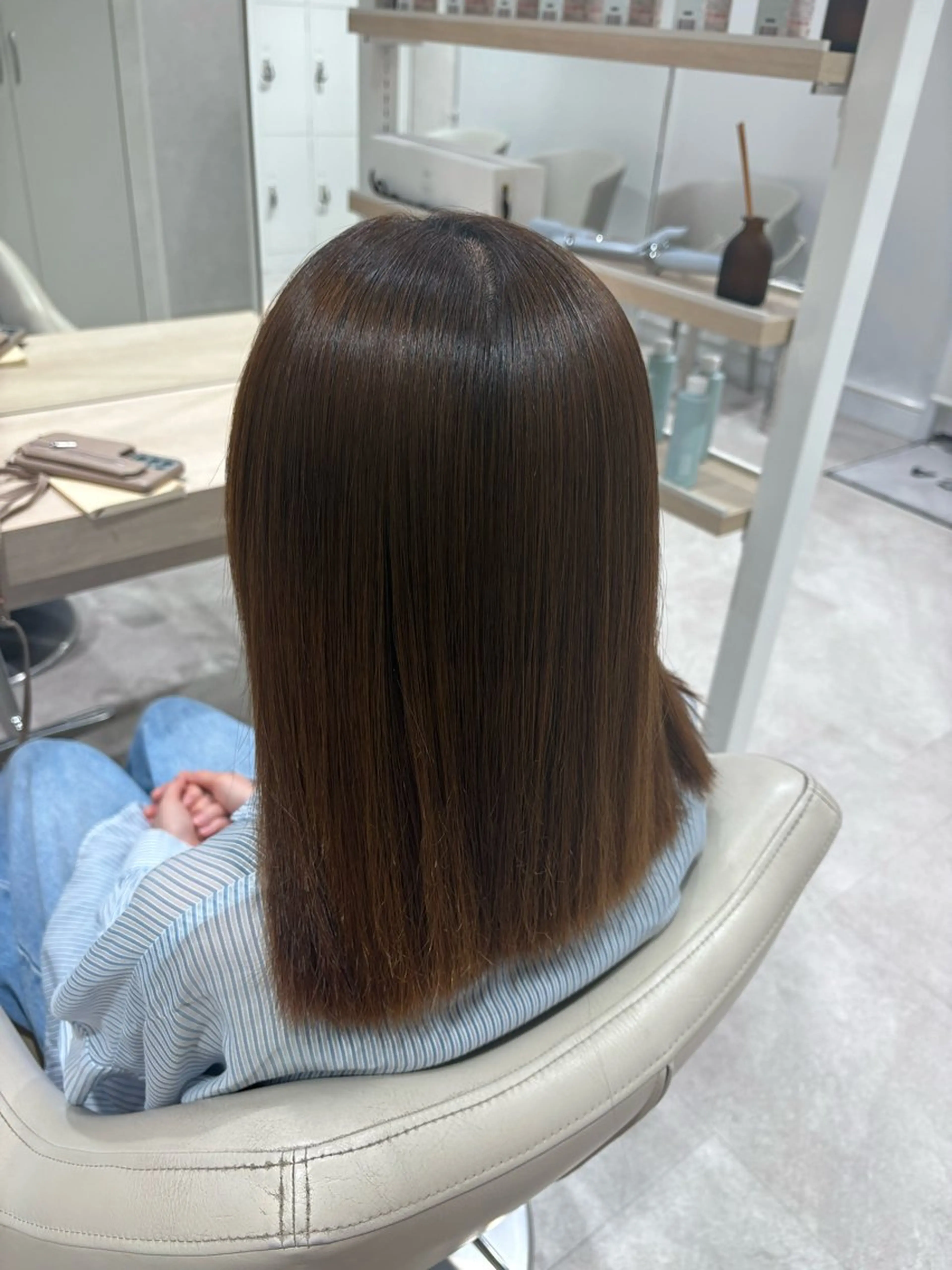 ミディアム 🍀モデル募集中🍀 山田さくらのヘアスタイル