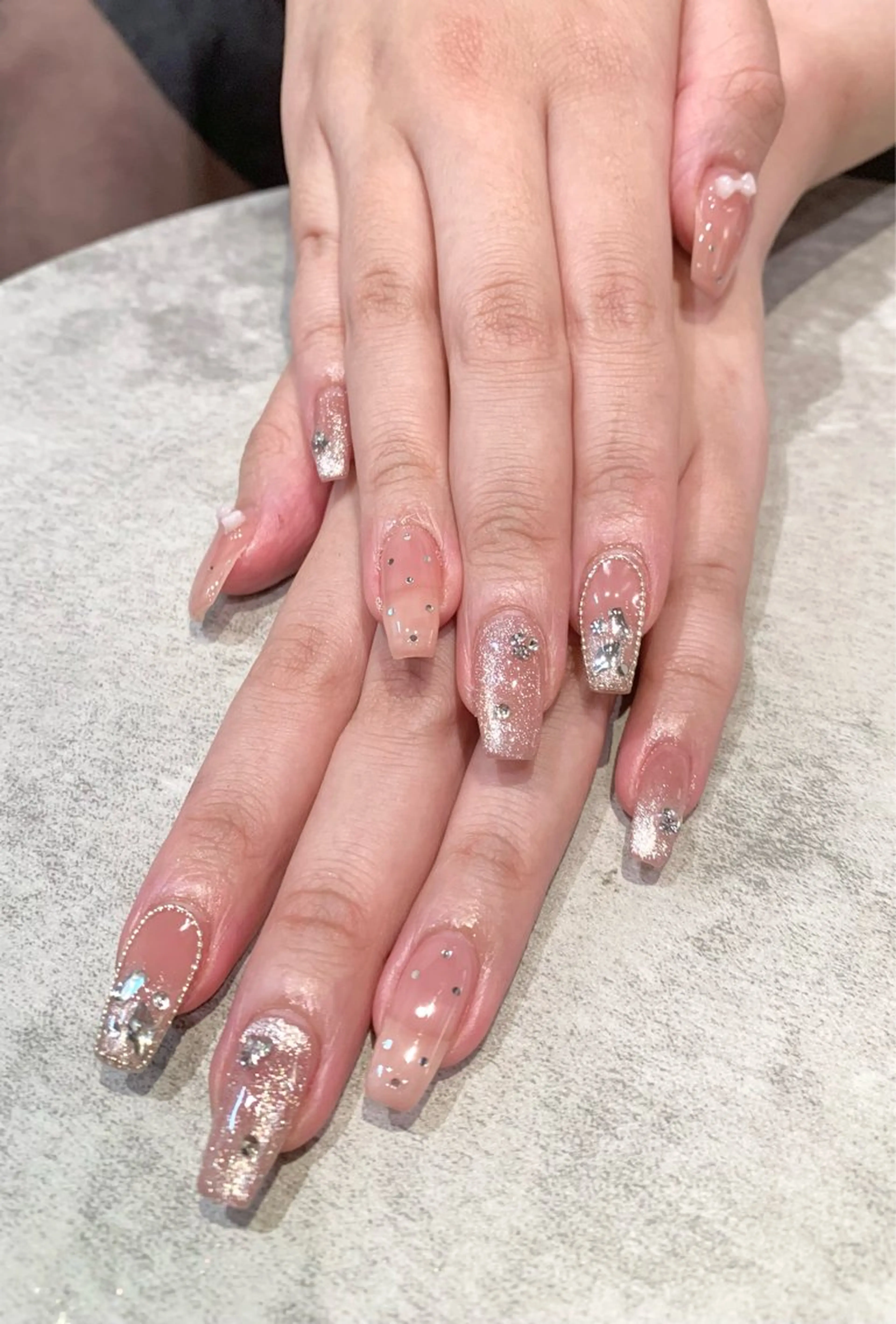 ネイル ハンドネイル ecrin 💎 mayuのネイルデザイン