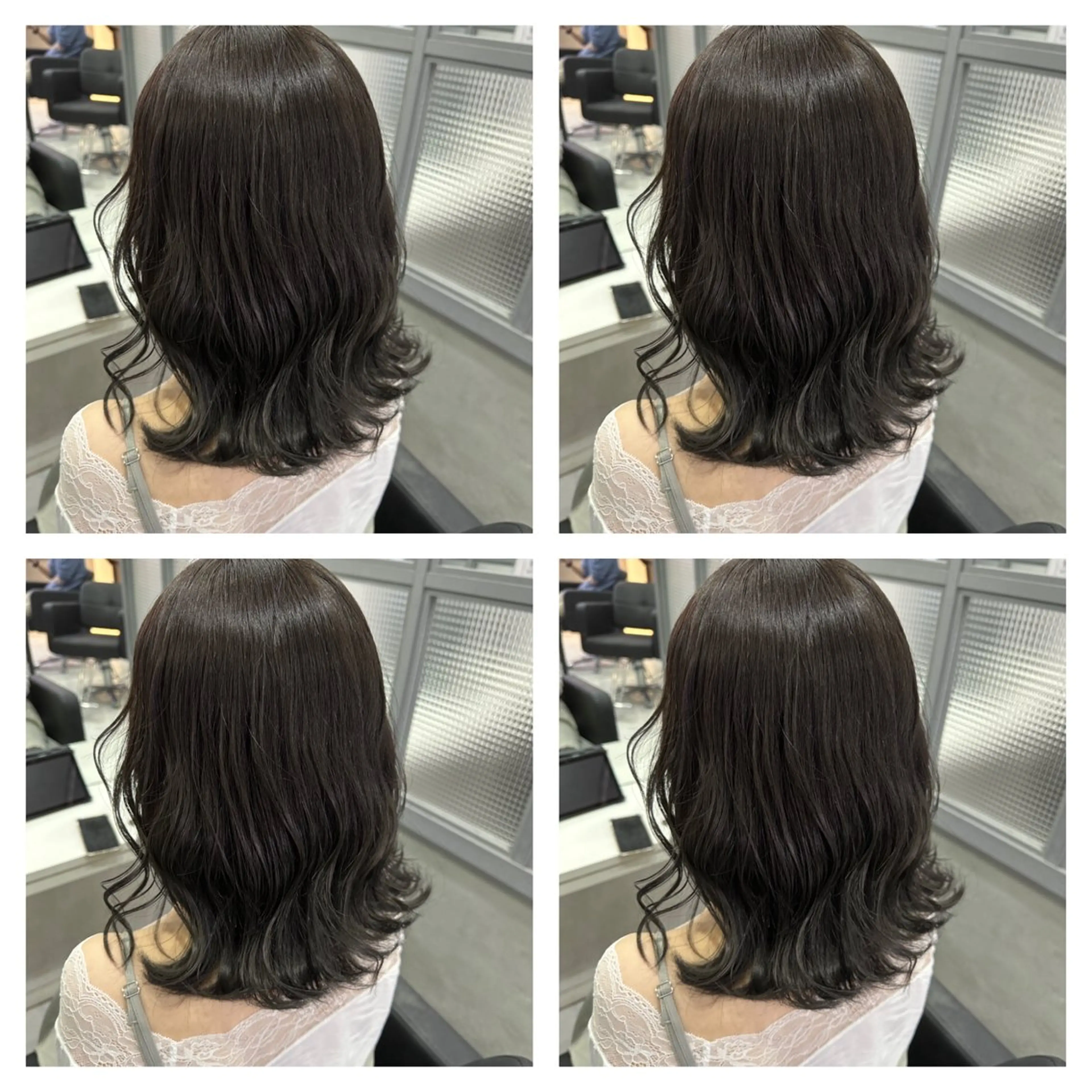 セミロング カラー ヘアアレンジ 🎀推し活ヘアー🎀 Yuuna🐰💖のヘアスタイル