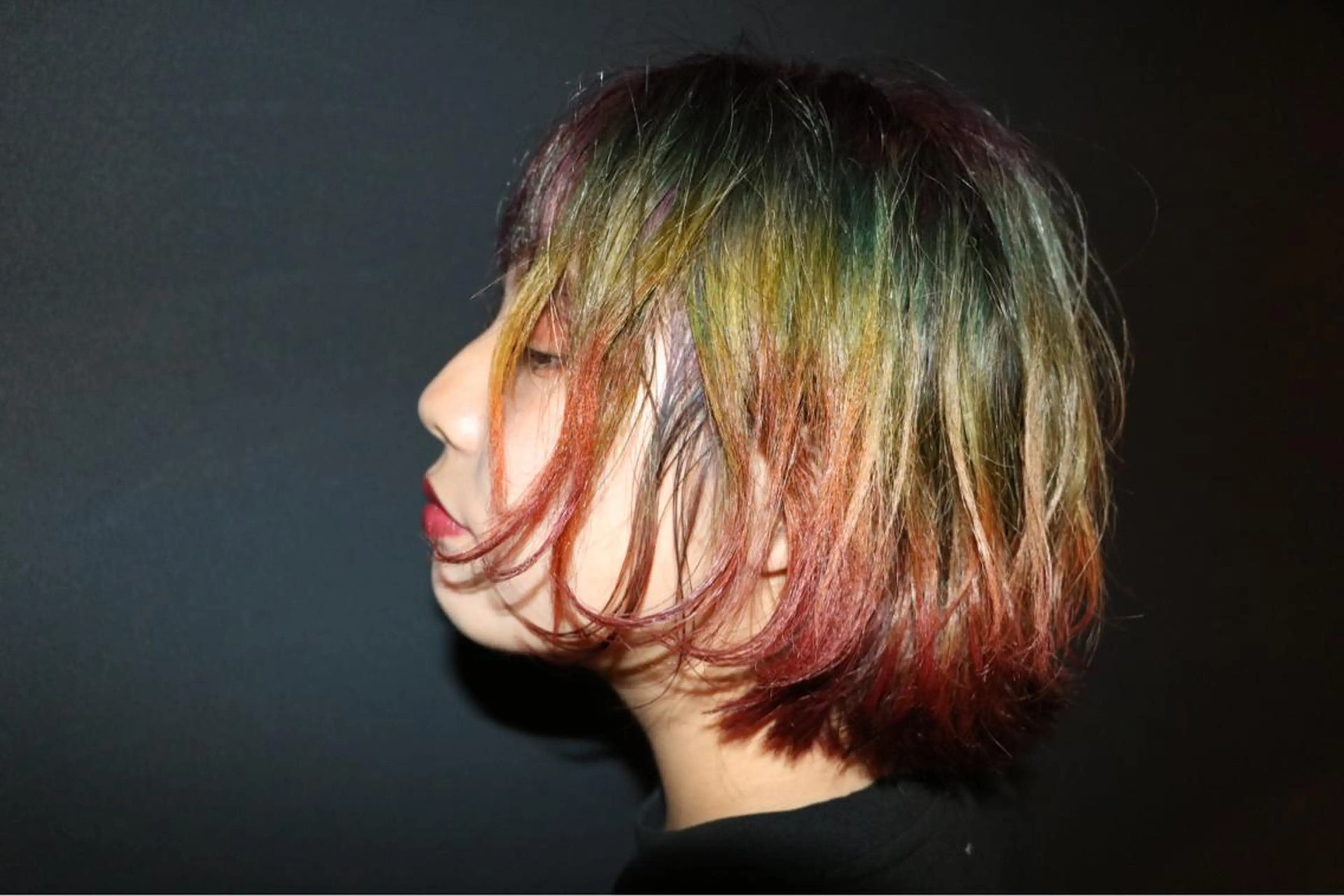 ショート カラー 佐伯 凌太郎のヘアスタイル