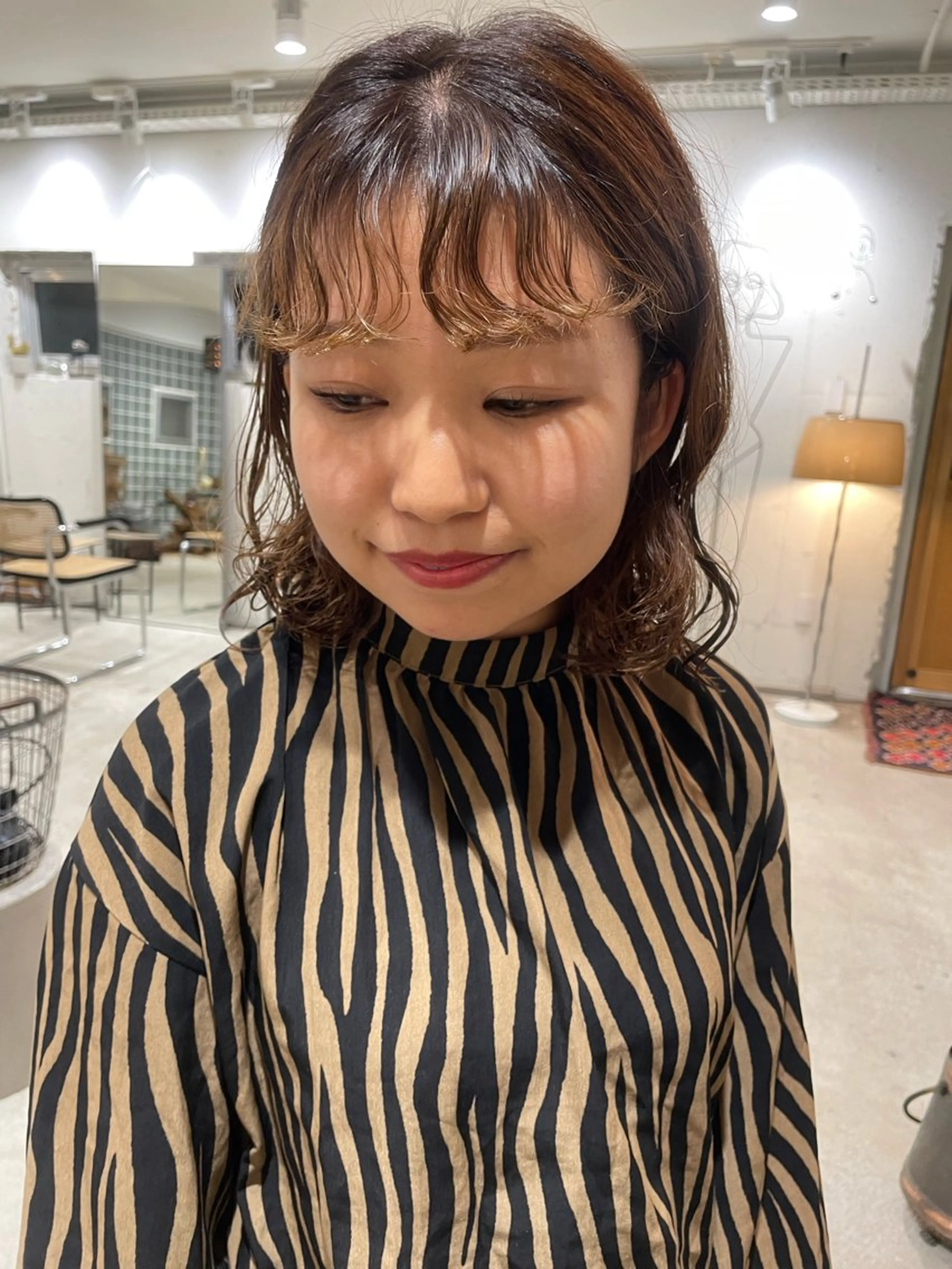 ショート パーマ tim.所属・🪐ナチュラルモード ヘア🪐honokaのヘアスタイル