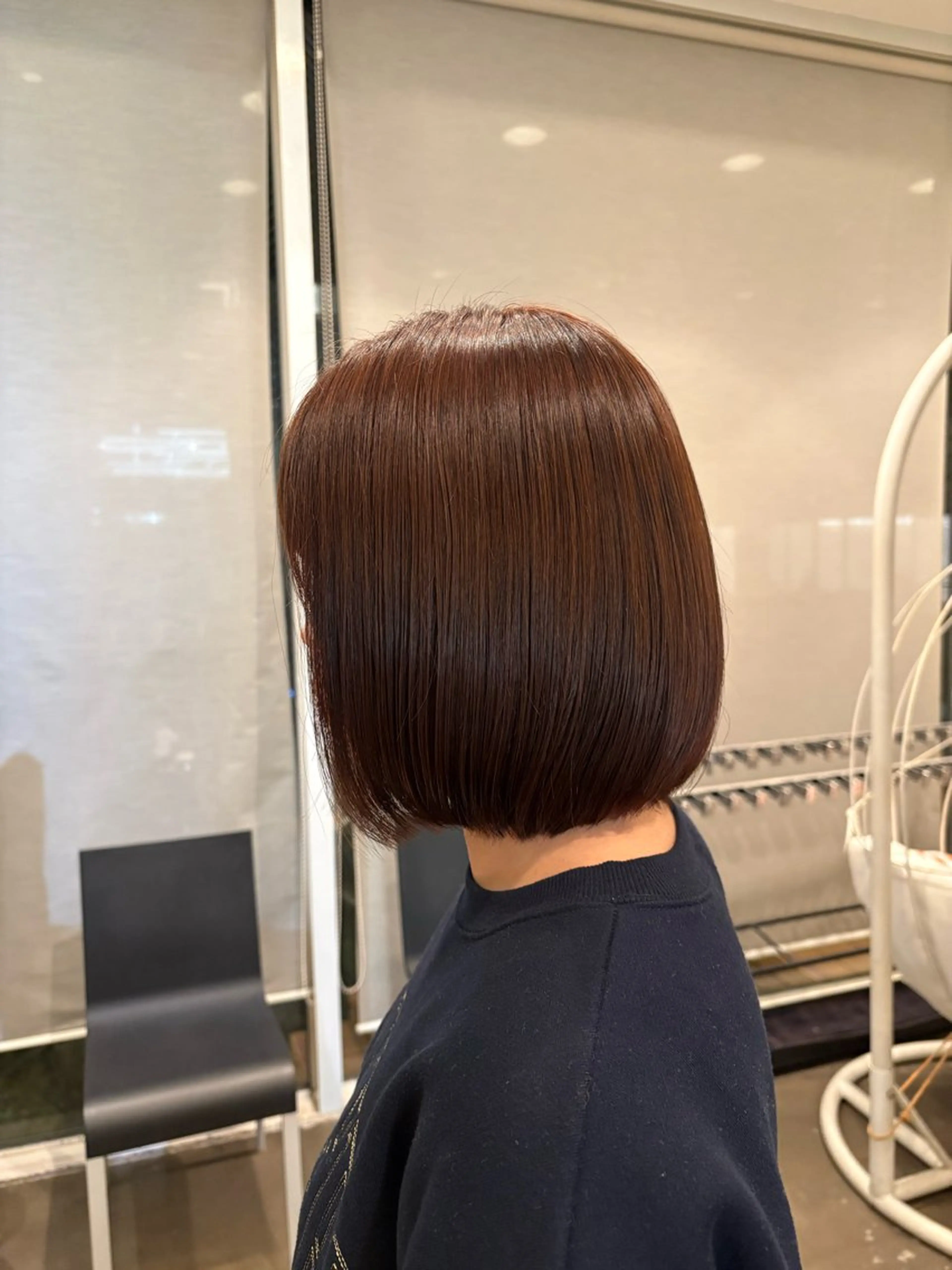 ショート ボブ ディフィーノ青山所属・石川 野乃花のヘアスタイル