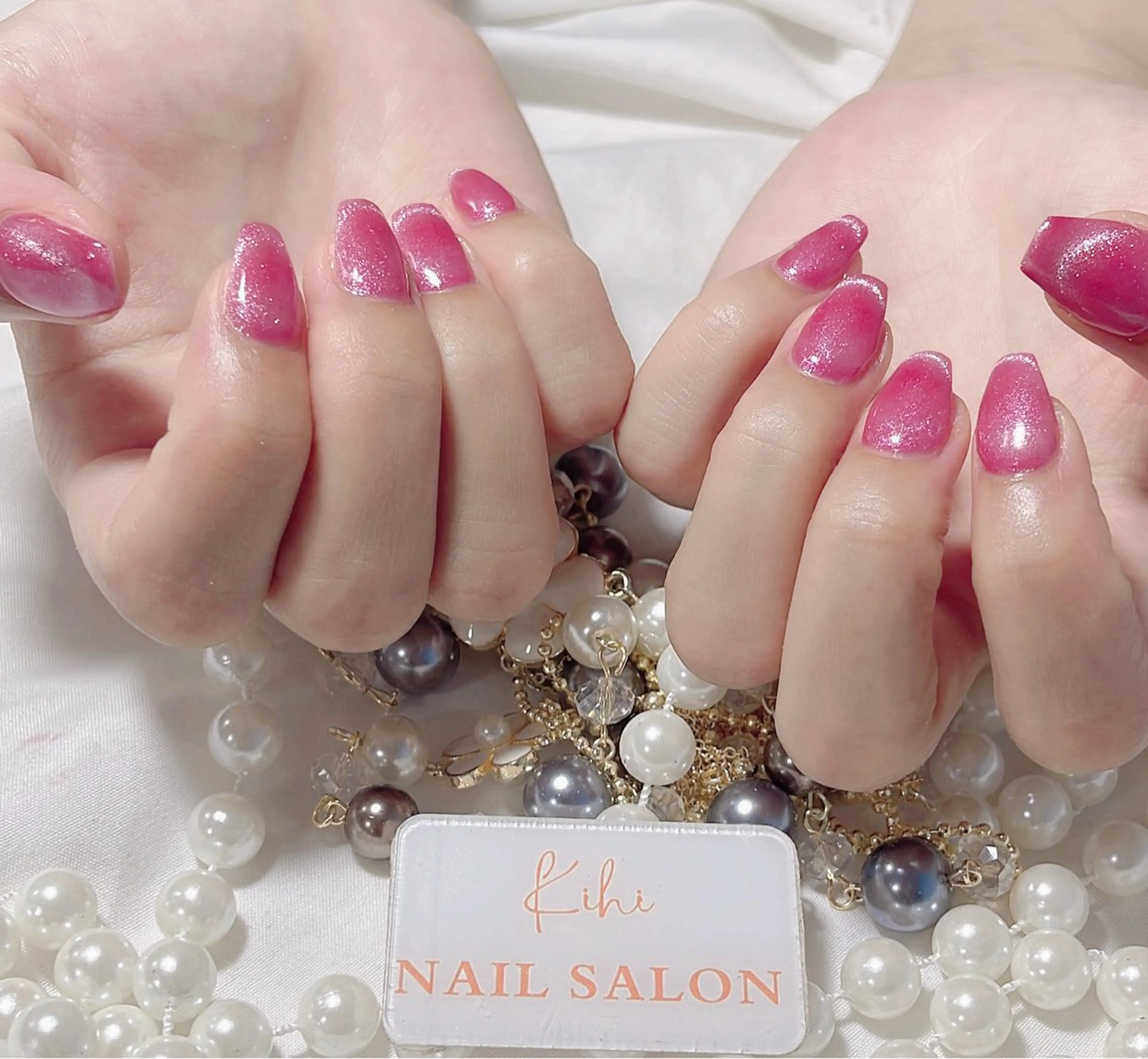 ネイル アートネイル フレンチネイル ジェルネイル グラデーション 韓国ネイル 村中 ハナのネイルデザイン