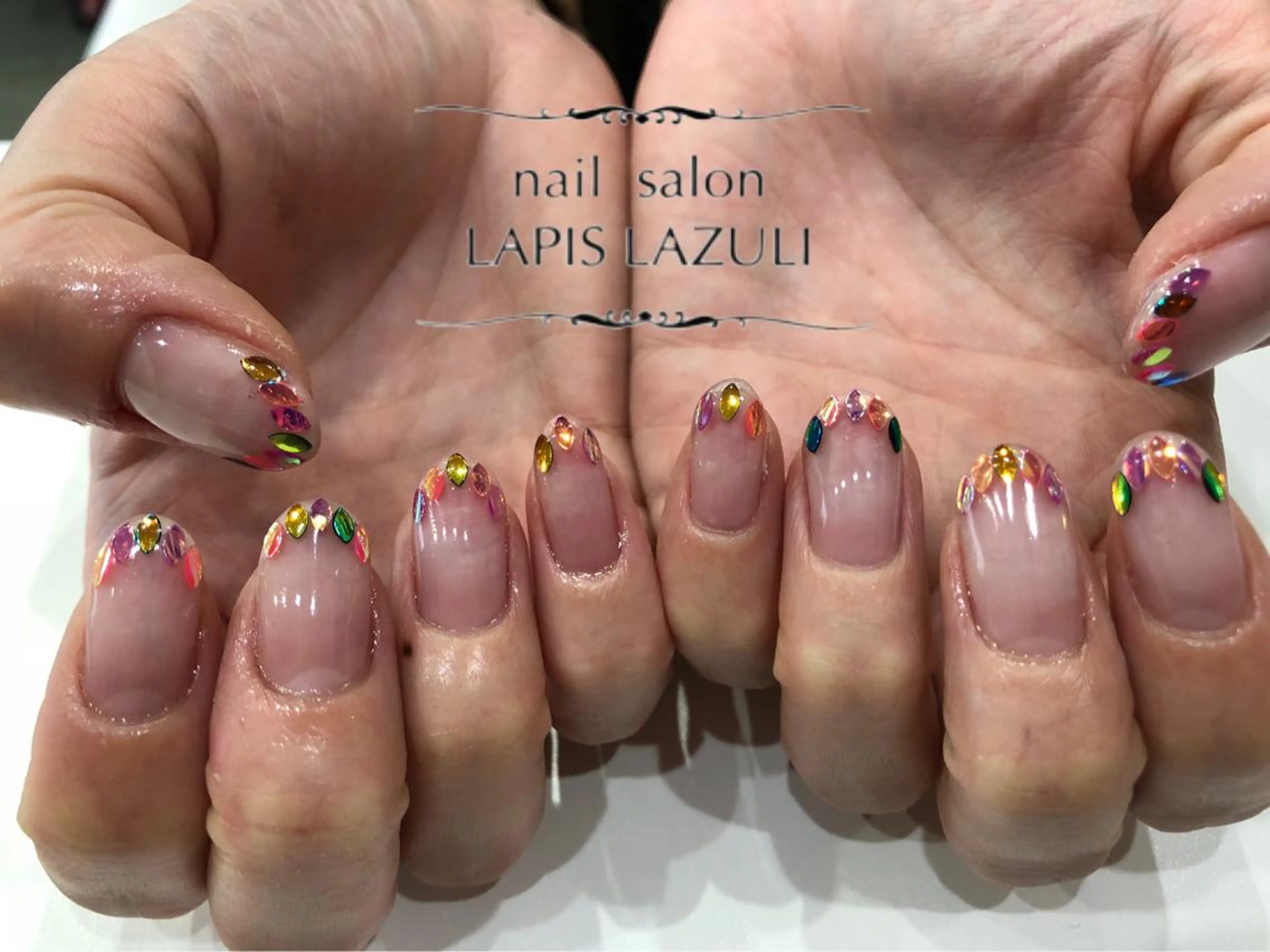 ネイル nail salon ラピスラズリのネイルデザイン