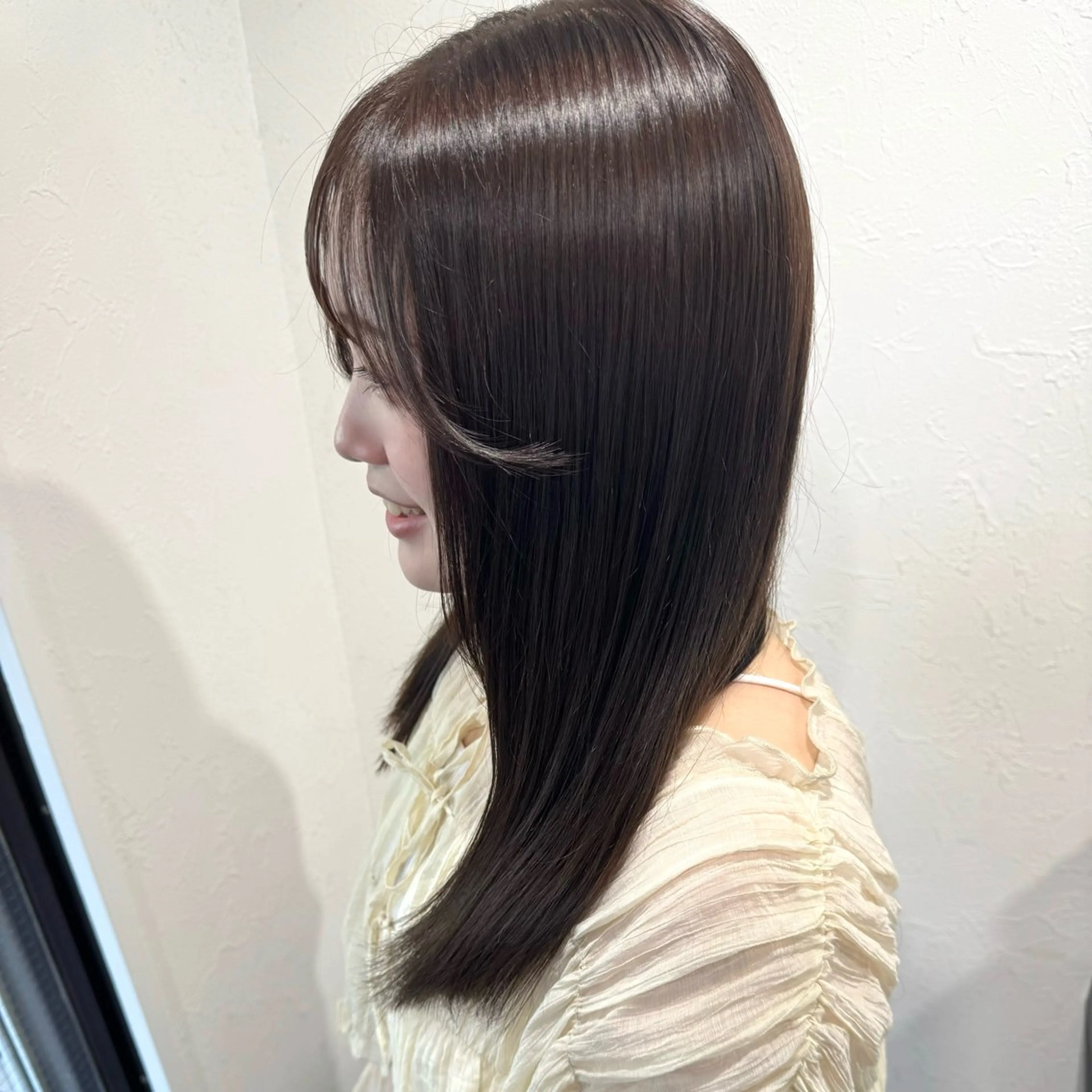 ロング カラー ブラウンカラー オレンジ カット 女性限定 / AYANO 💗🪽のヘアスタイル