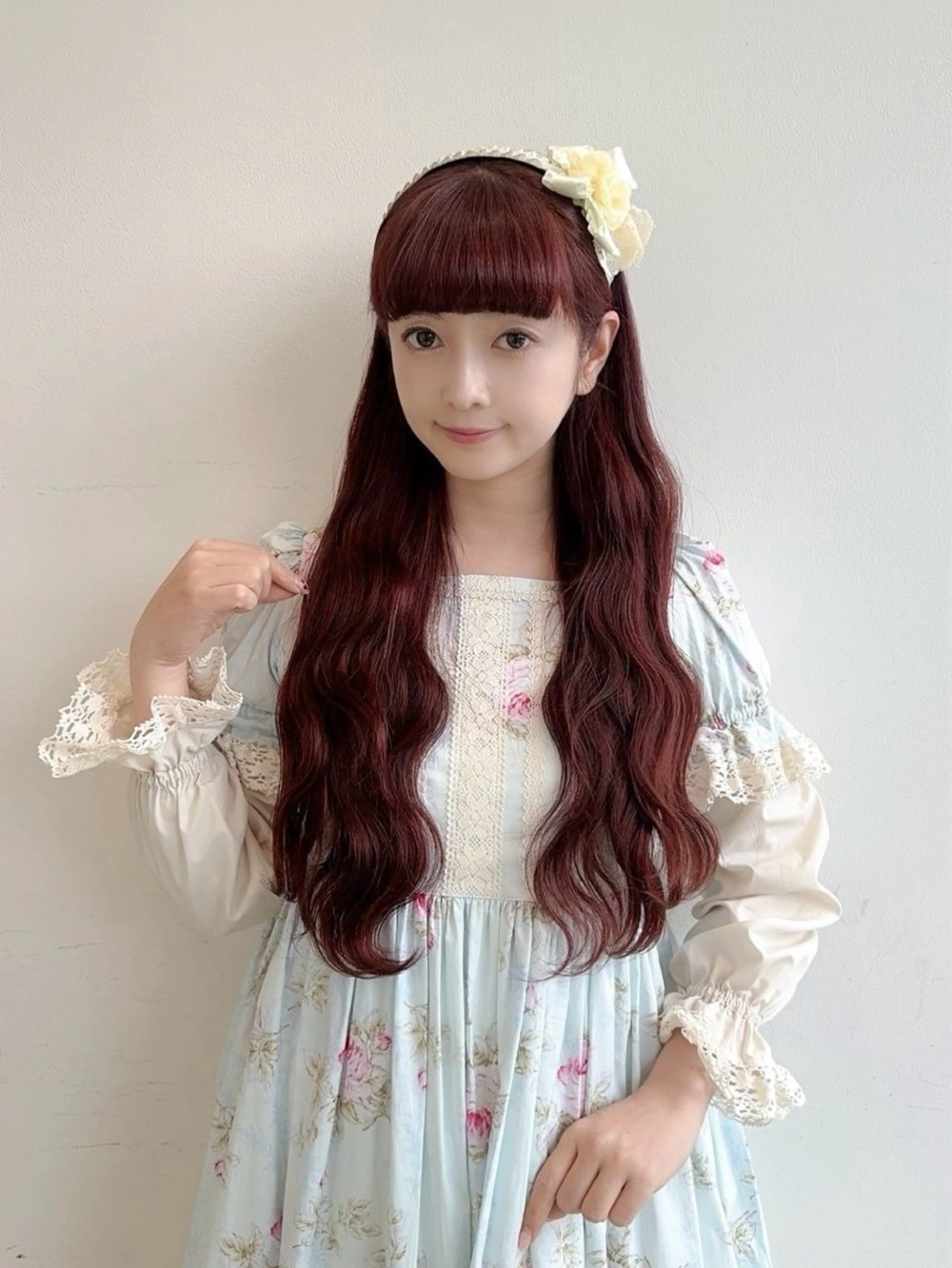 ロング カラー 💗ガーリーヘア🎀 saki💗のヘアスタイル