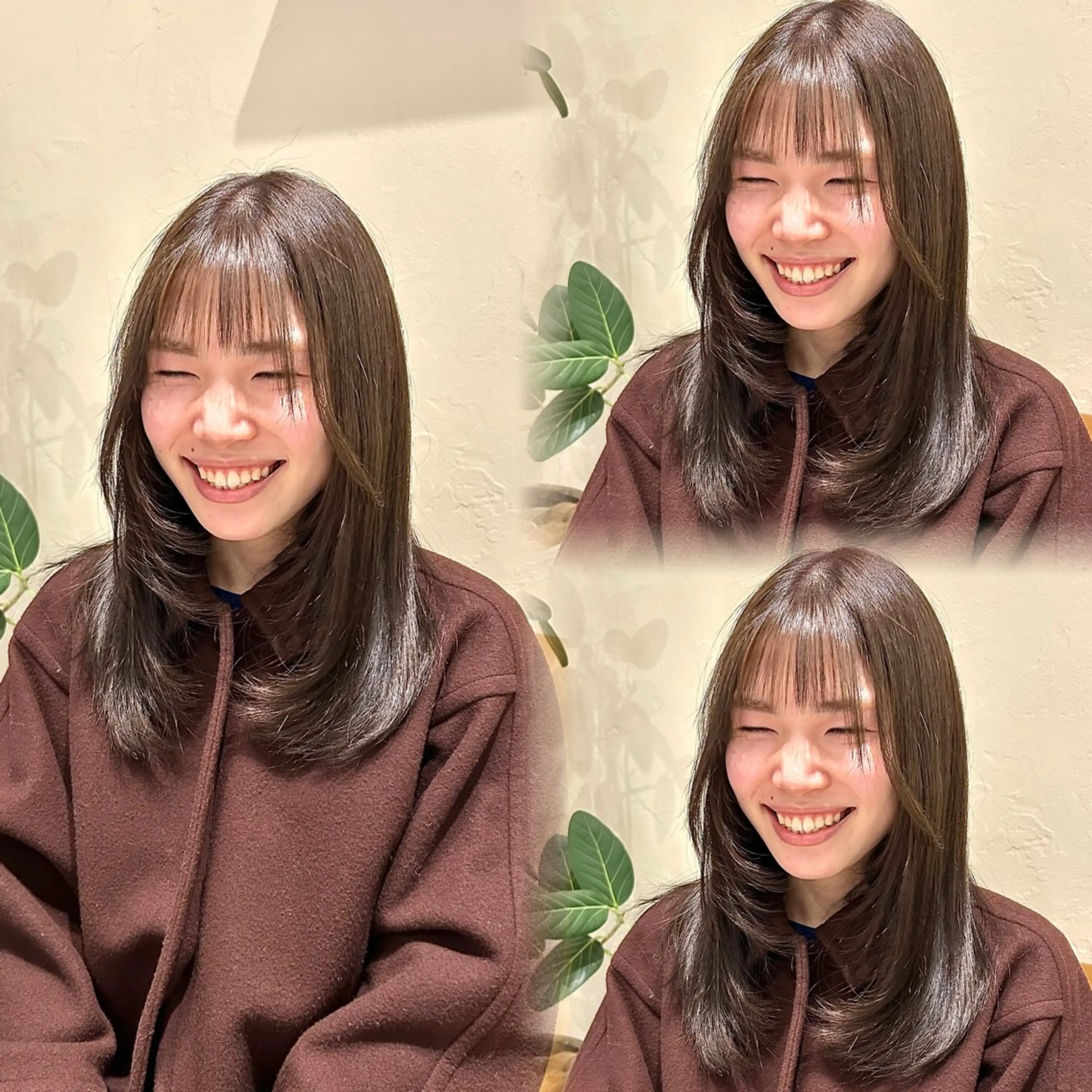 セミロング カラー カット ヘアカラー 🫧ニュアンスカラー 🫧横田 冴🫧のヘアスタイル