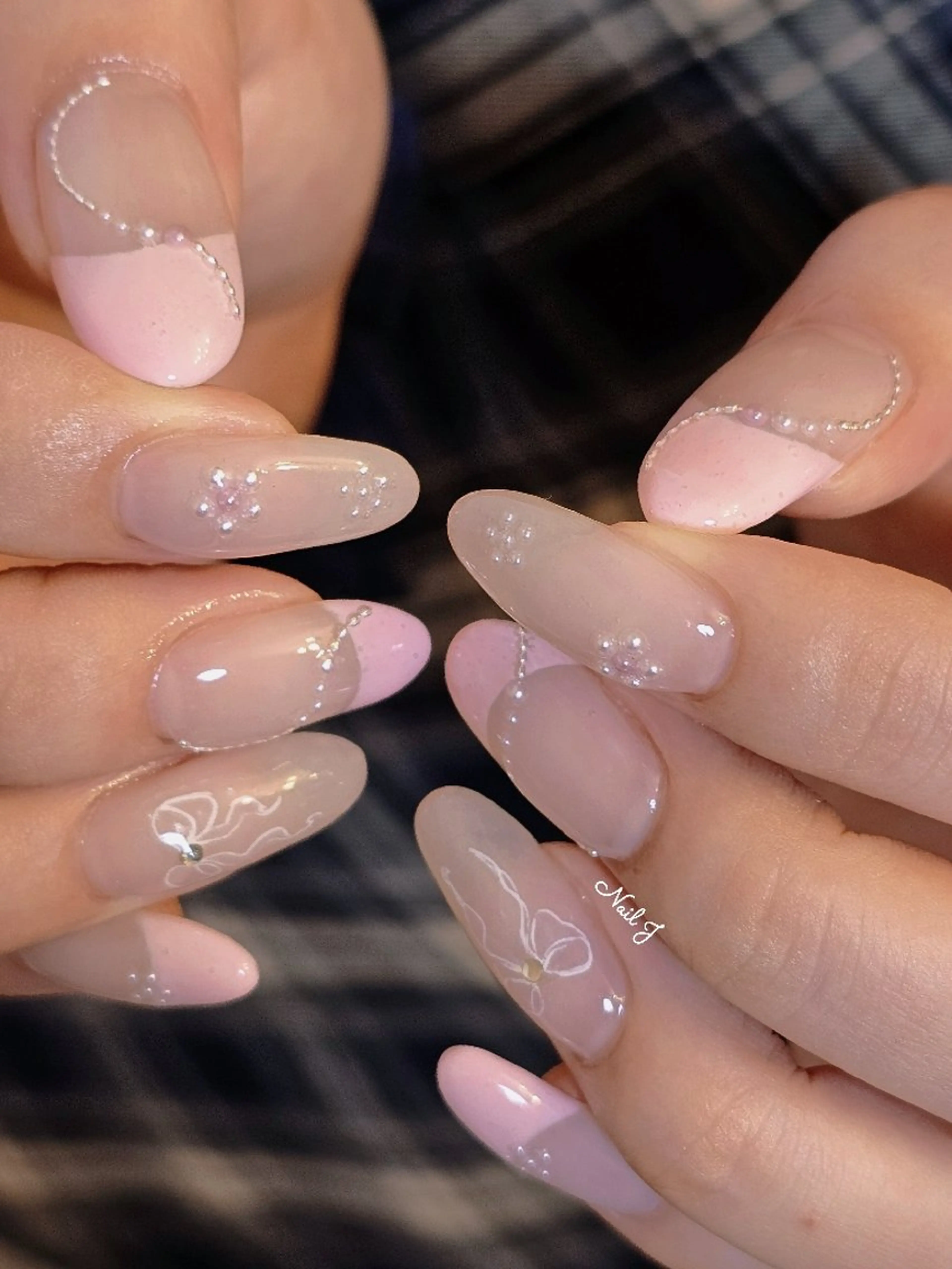 ネイル 持ち込み ハンドネイル Nail Jのネイルデザイン