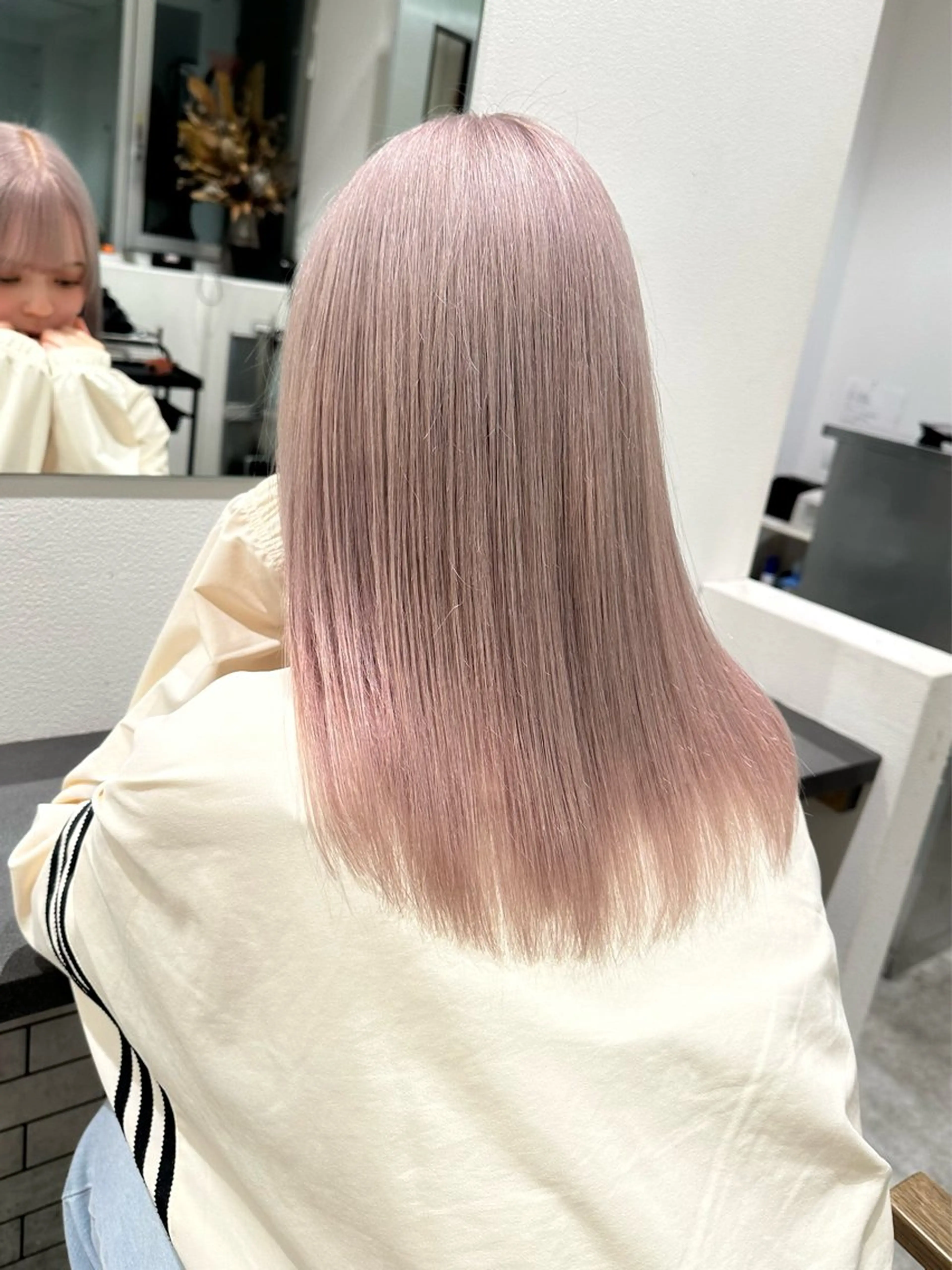 カラー ヘアカラー ハイトーン /ブリーチ/miyuのヘアスタイル