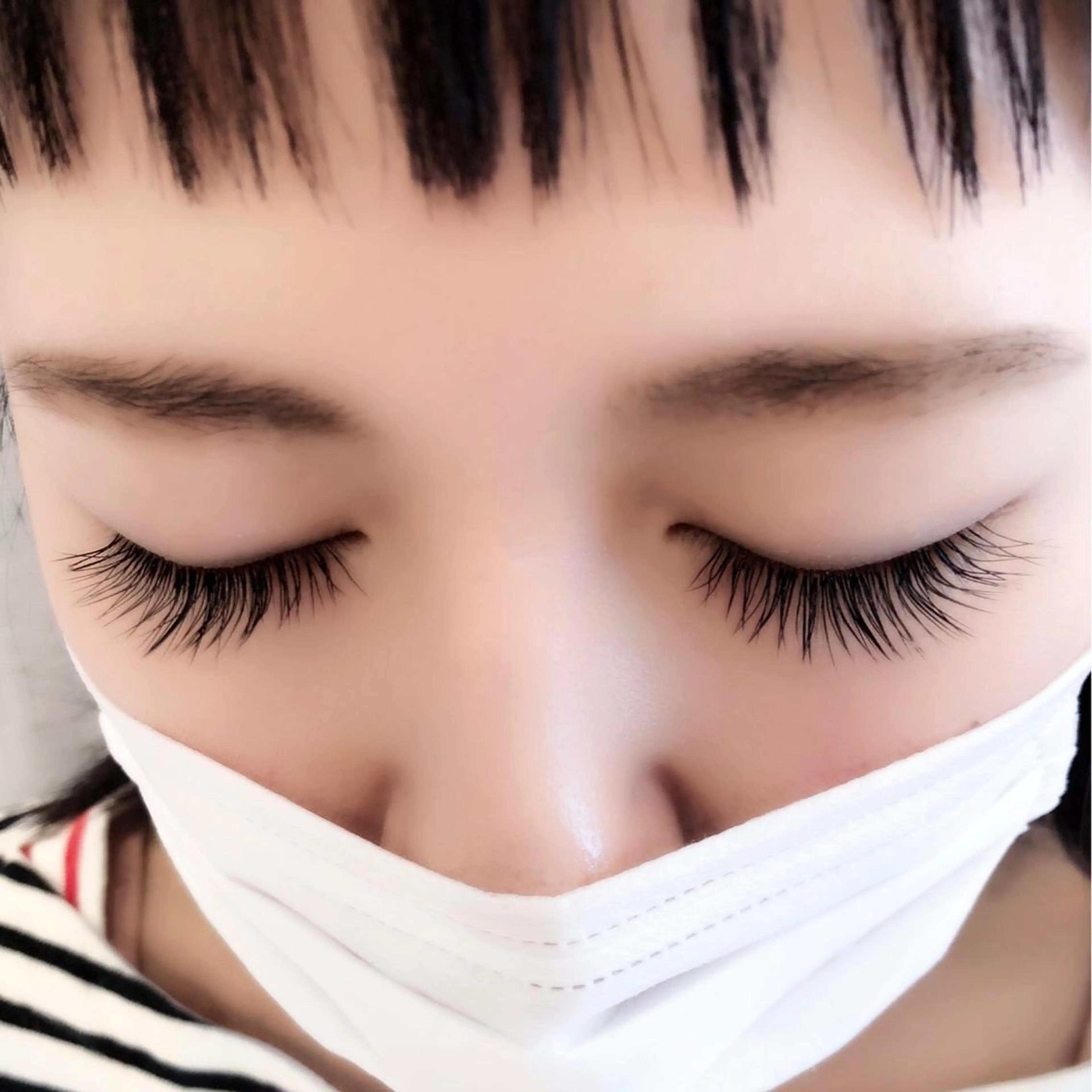 キッズ マツエク・マツパ Cカール Dカール Jカール ボリュームラッシュ CLEF eyelash salon所属・CLEF eyelashのマツエク・マツパデザイン