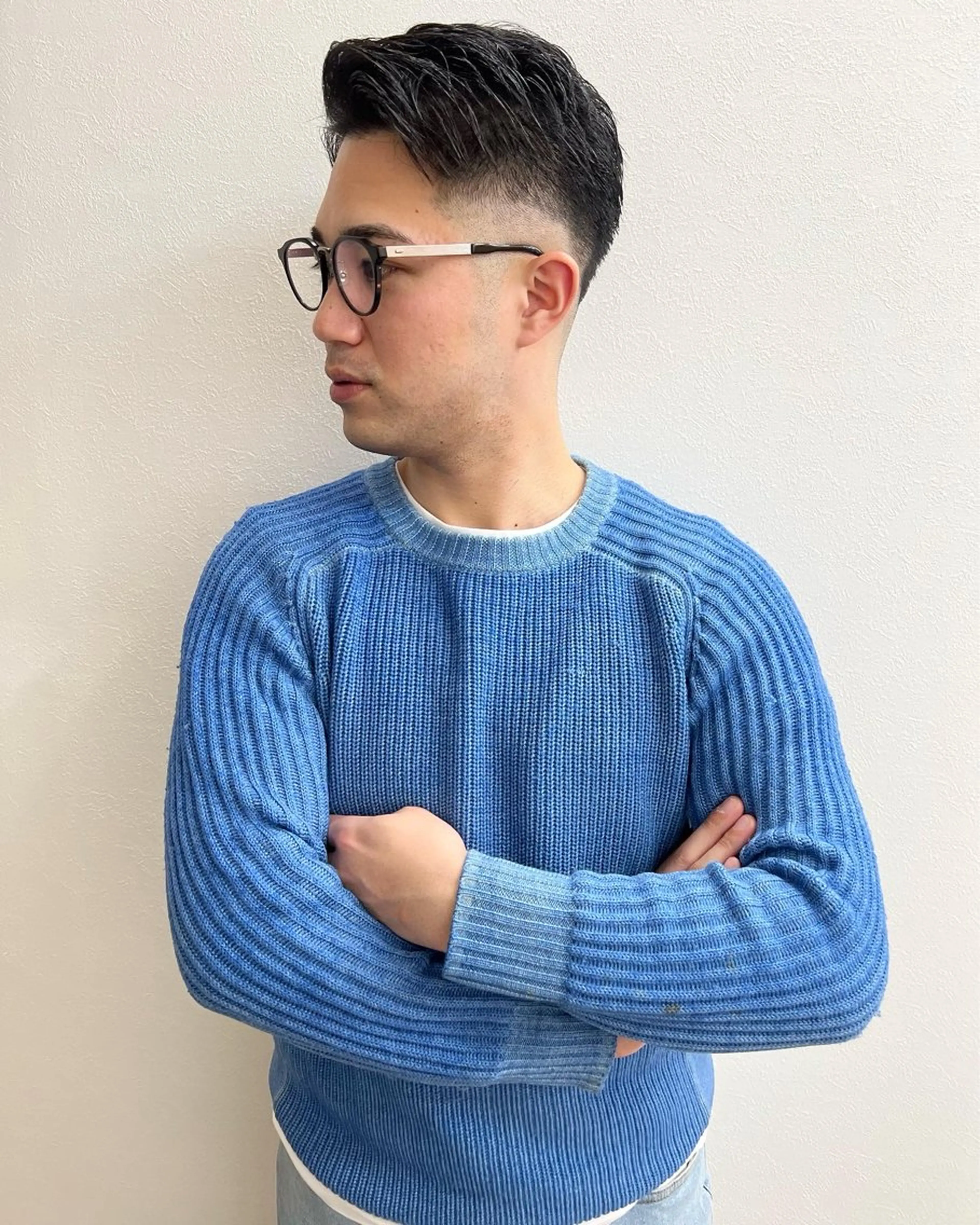 カラー パーマ メンズ アップバング センターパート マッシュ メンズパーマ スパイキーショート カット ヘアセット 【池袋/スパイキー ショート】ⓝⓘⓜⓤのヘアスタイル