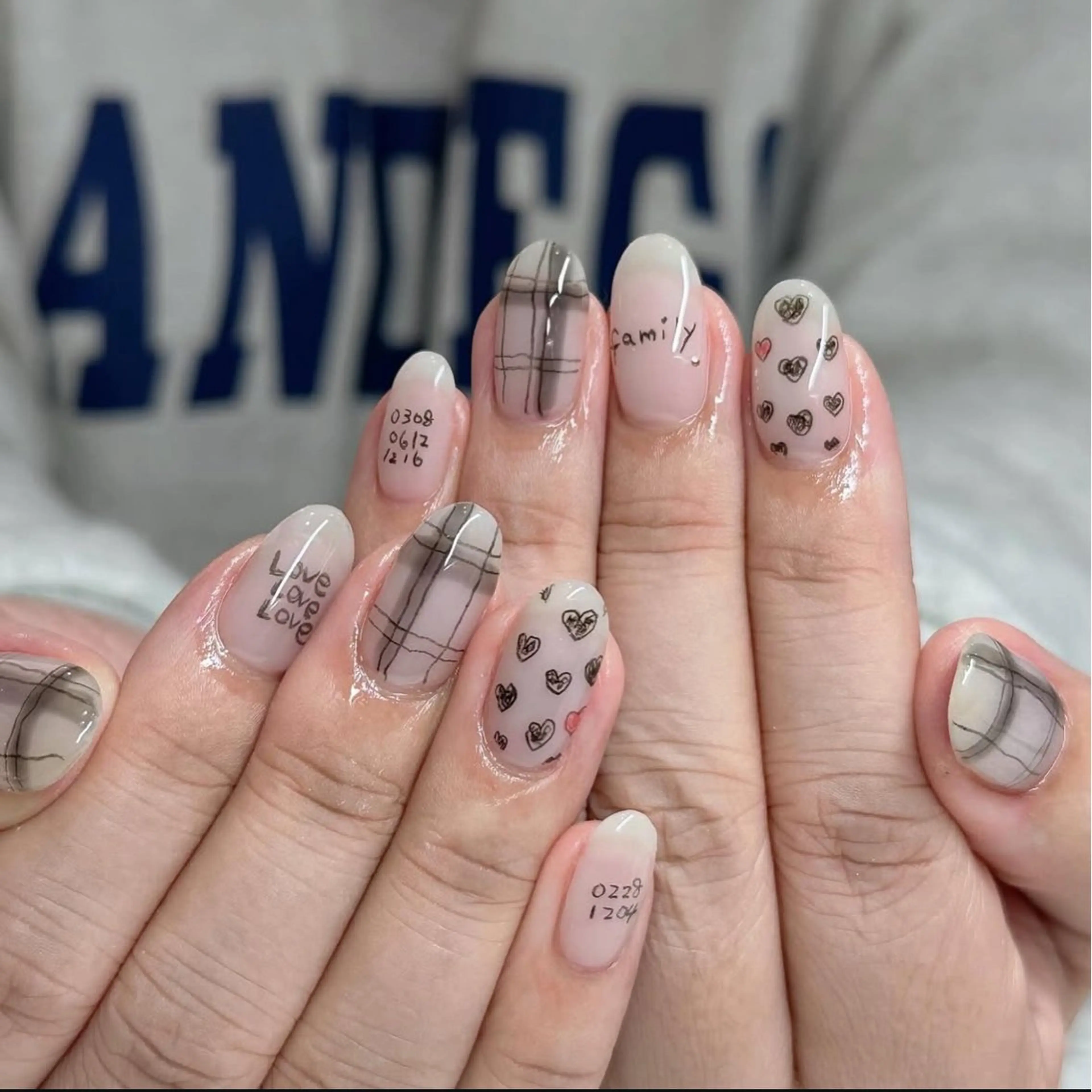 ネイル ハンドネイル ＋B所属・＋B プラスビーのネイルデザイン