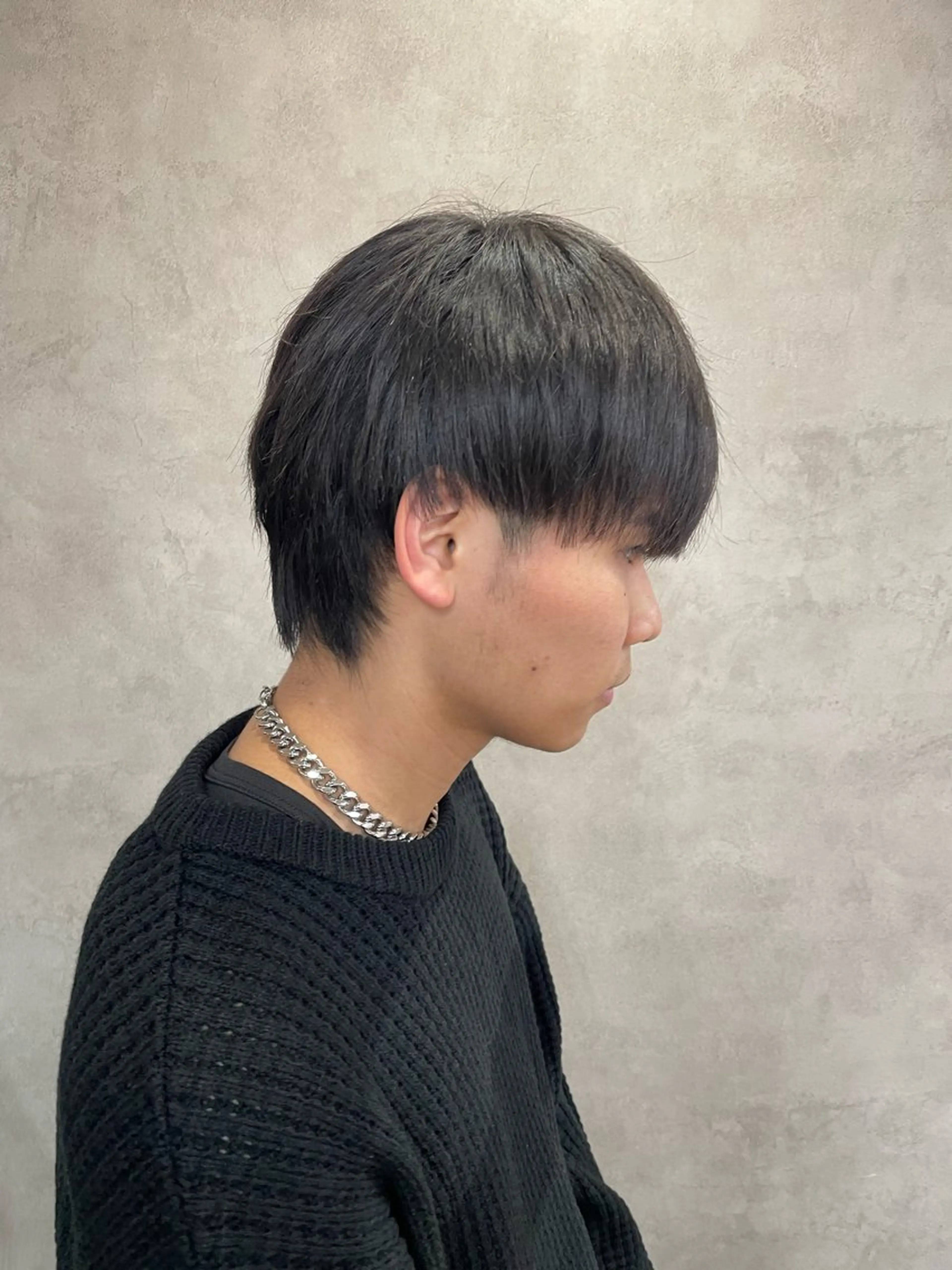 ショート メンズ マッシュ メンズパーマ 小顔カット 清潔感×束感ヘア🔥 メンズ専門篠原のヘアスタイル