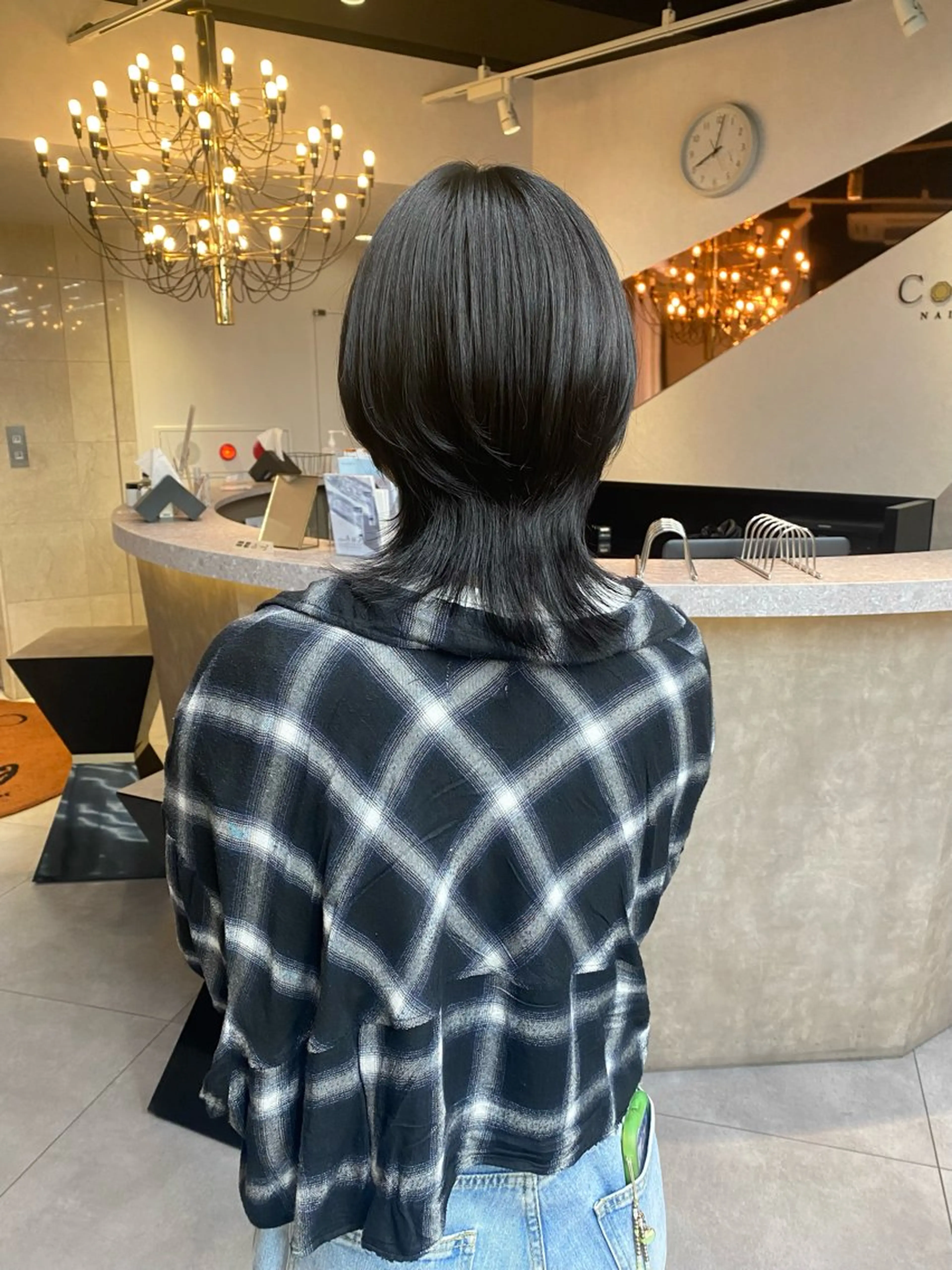 《2・3回目の方》【カット➕トリートメント】(心斎橋/アメ村/四ツ橋/ウルフ/レイヤー/ショート/ボブ/ミディアム)の写真