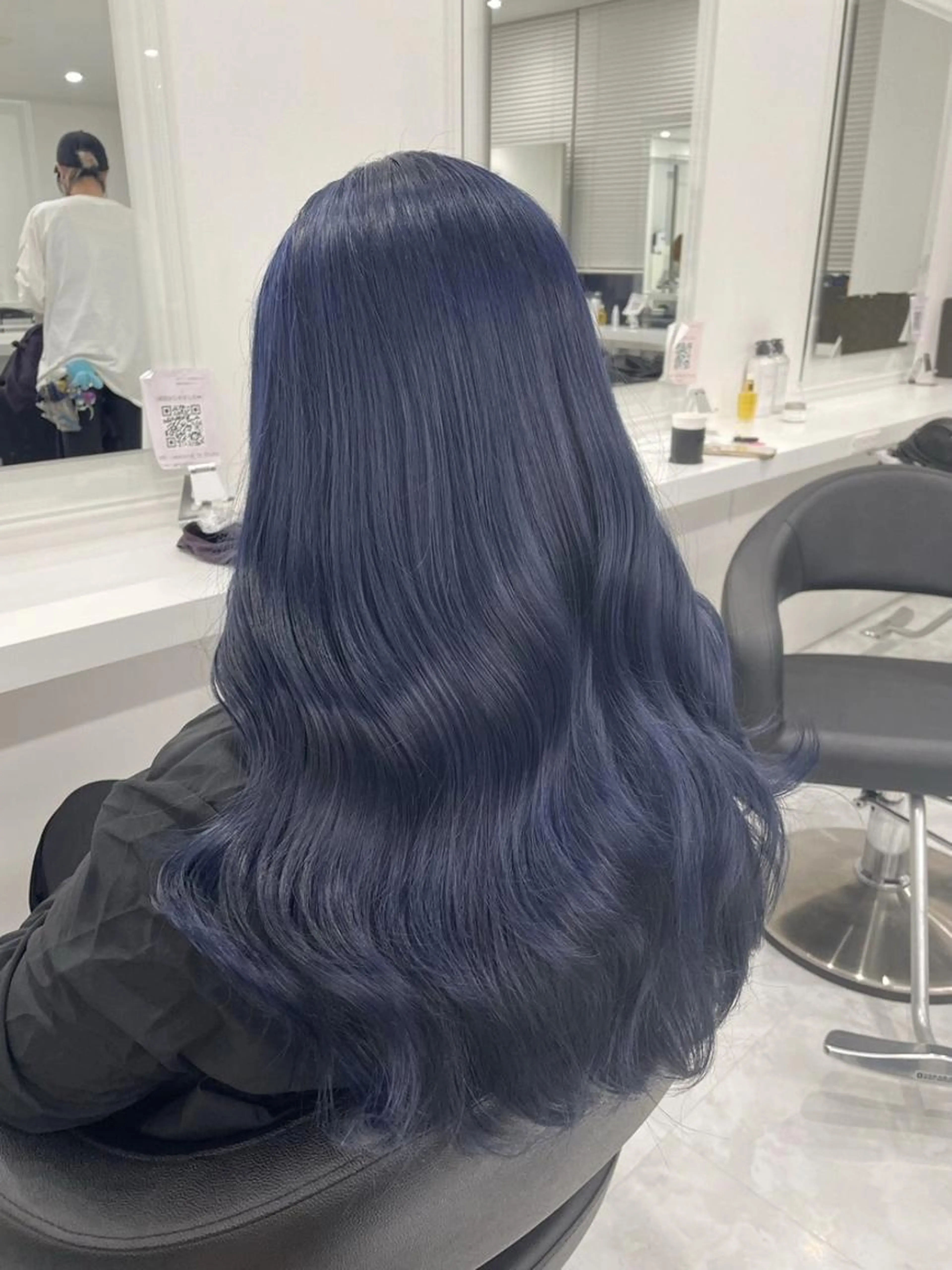 【イメチェンにも💙】ブリーチありダブルカラー＋オリジナルトリートメントの写真