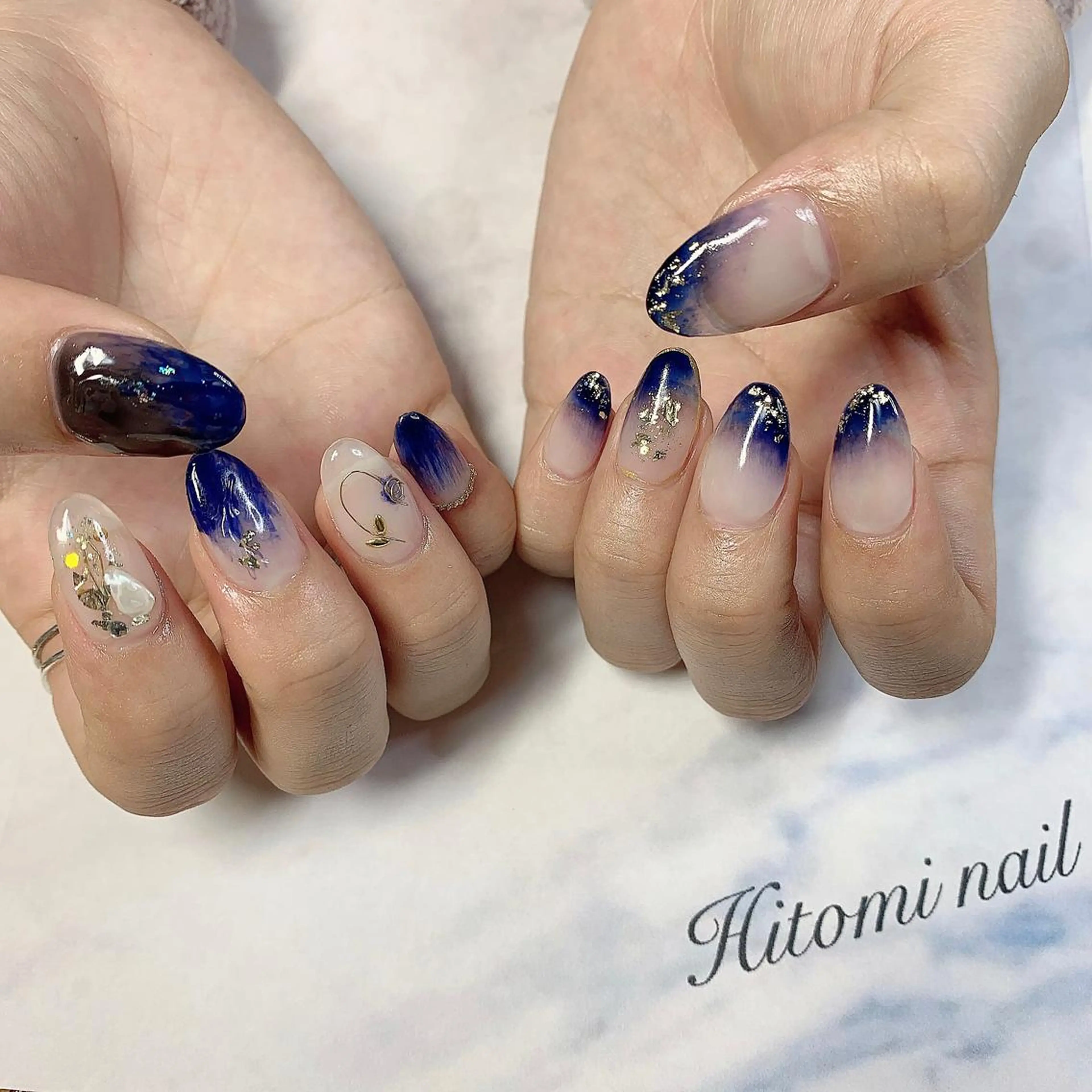 ネイル 大澤 瞳のネイルデザイン