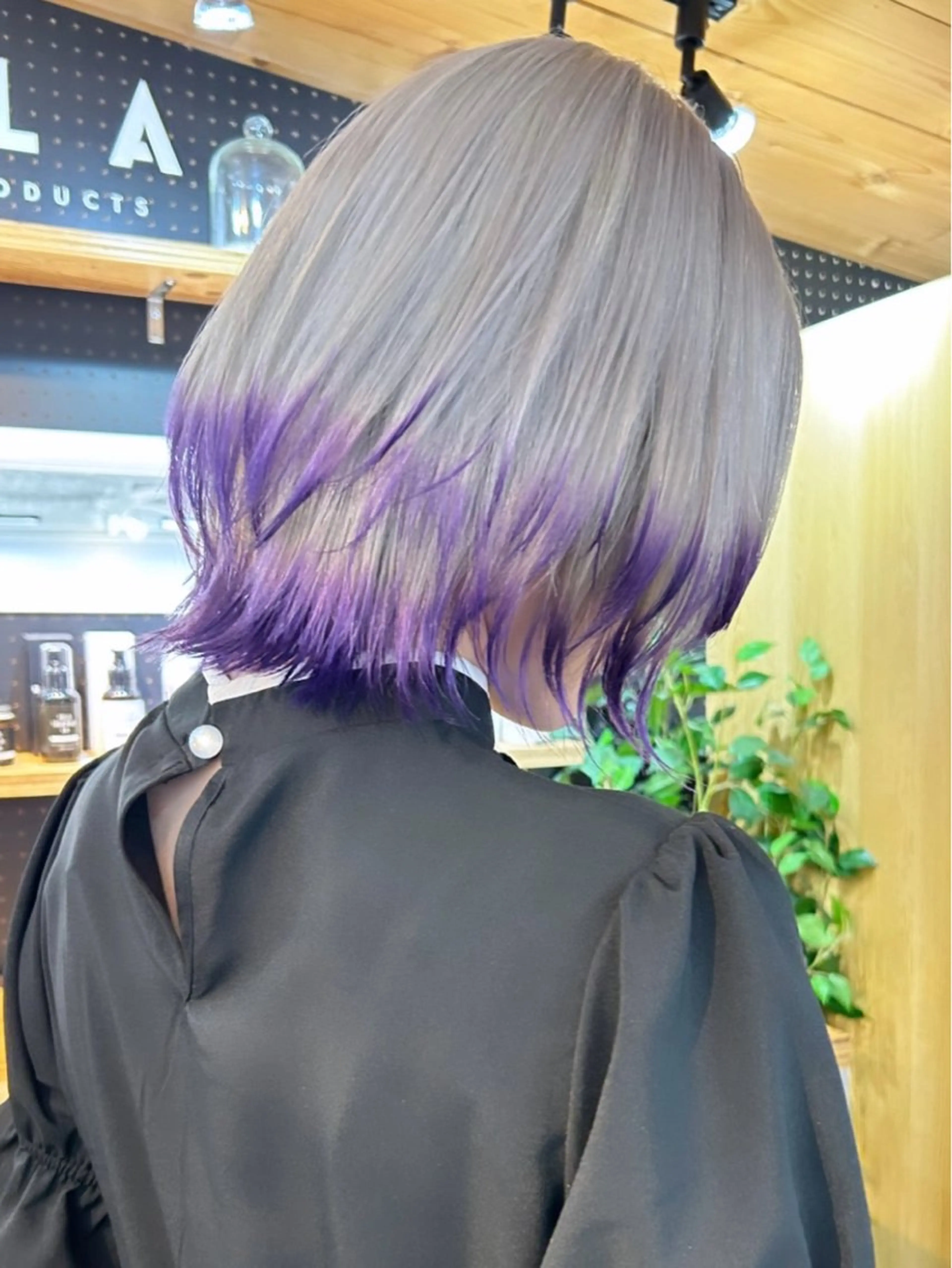 ショート カラー レイヤーカット ウルフカット ウルフレイヤー カット ヘアカラー トリートメント 🧸艶々韓国ヘア 🧁mizunaのヘアスタイル